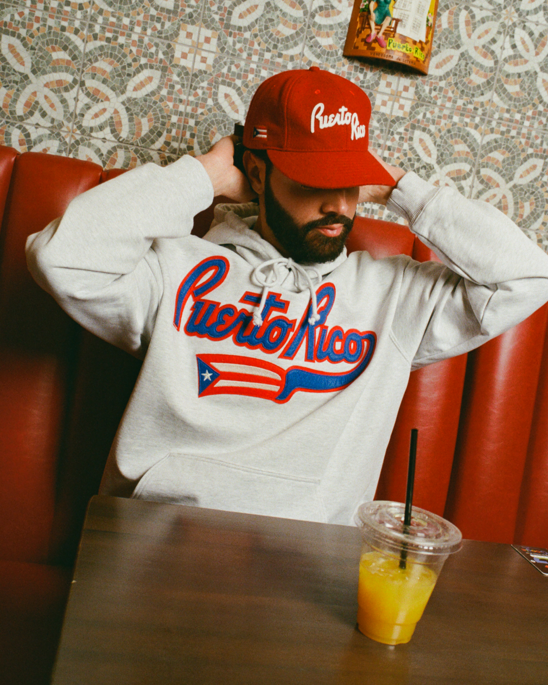 Puerto Rico 1972 National Team Heavyweight Cotton Terry Pullover Hoodie
