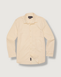 Charles Stretch Oxford Shirt - Cream