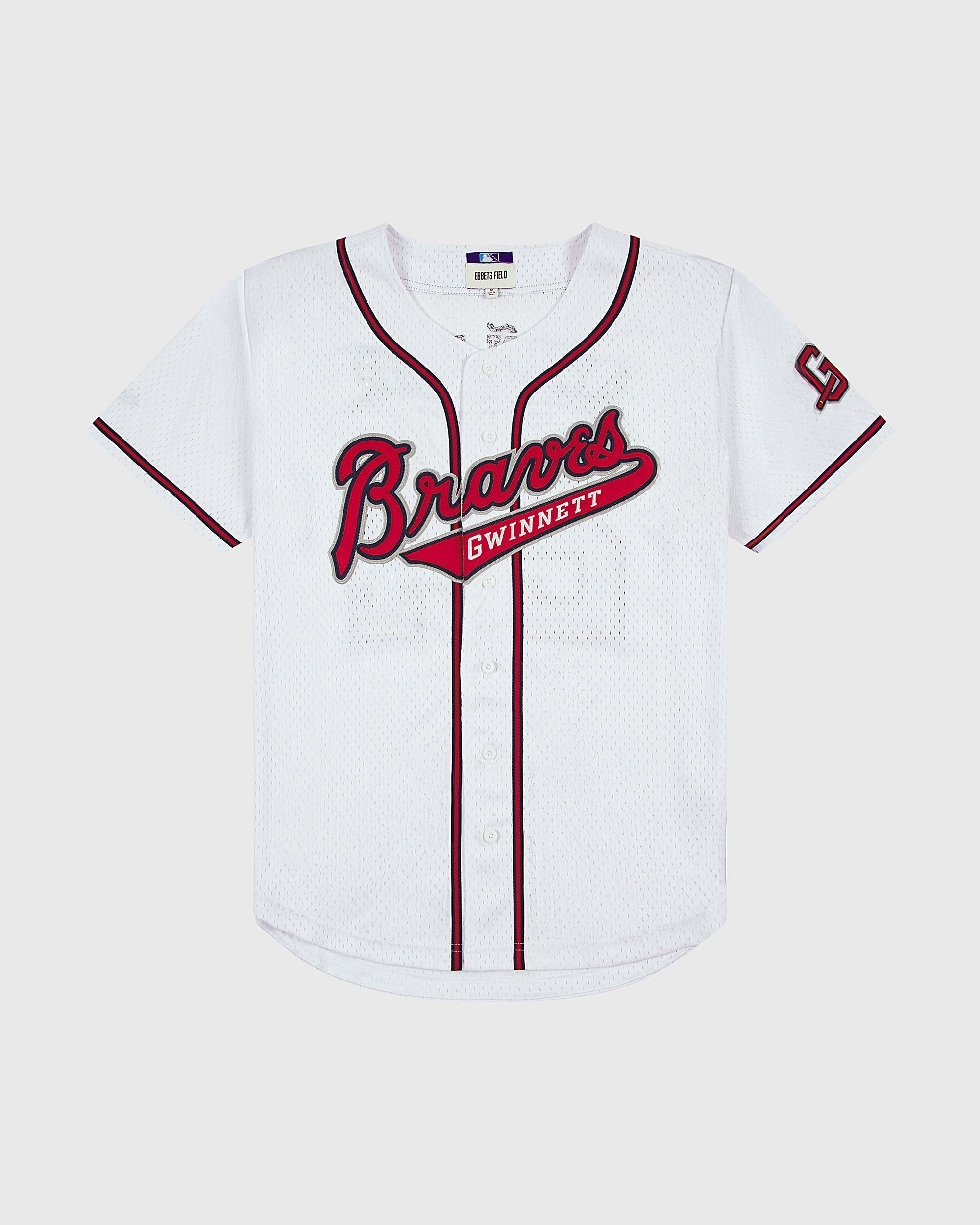 Ronald Acuña Jr. Gwinnett Braves Mesh Button-Up Jersey