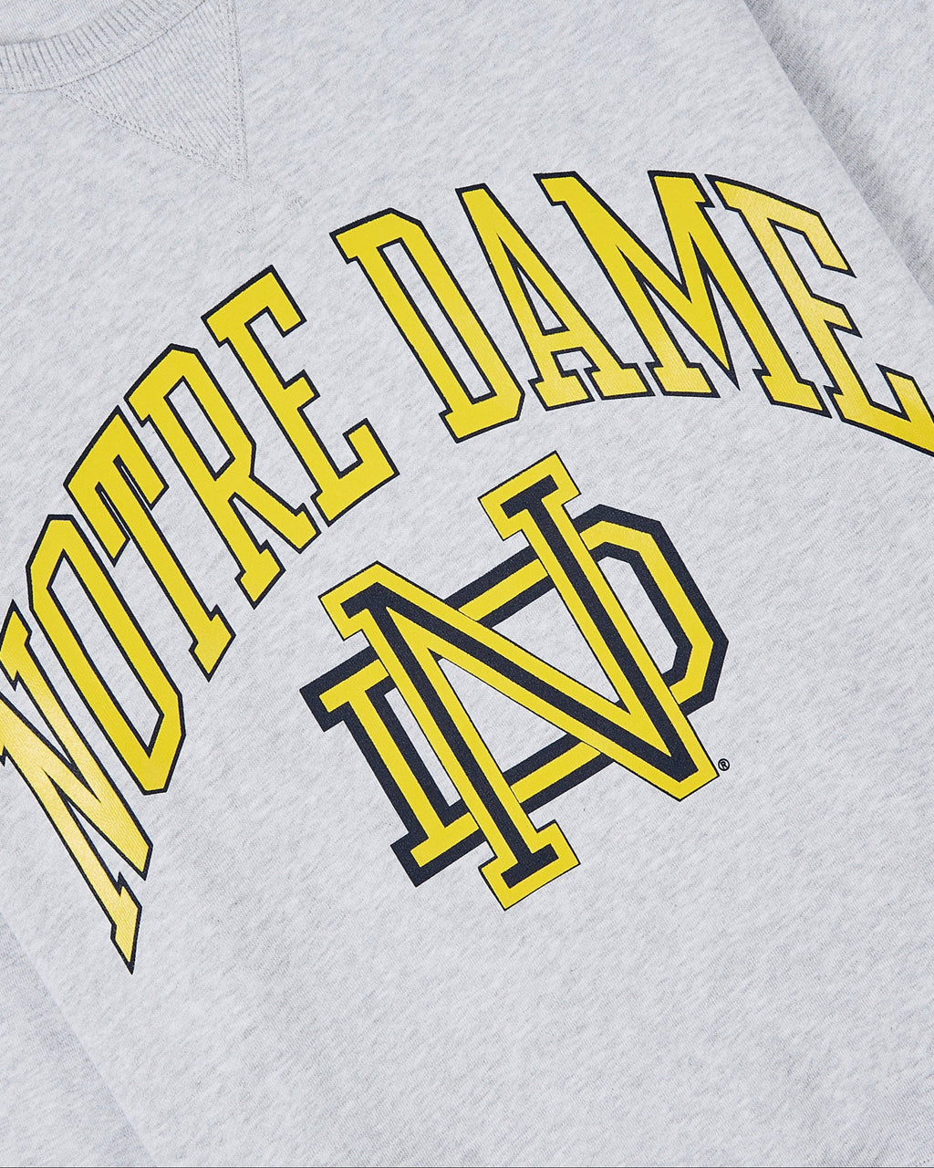 University of Notre Dame Heavyweight Cotton Terry Crewneck