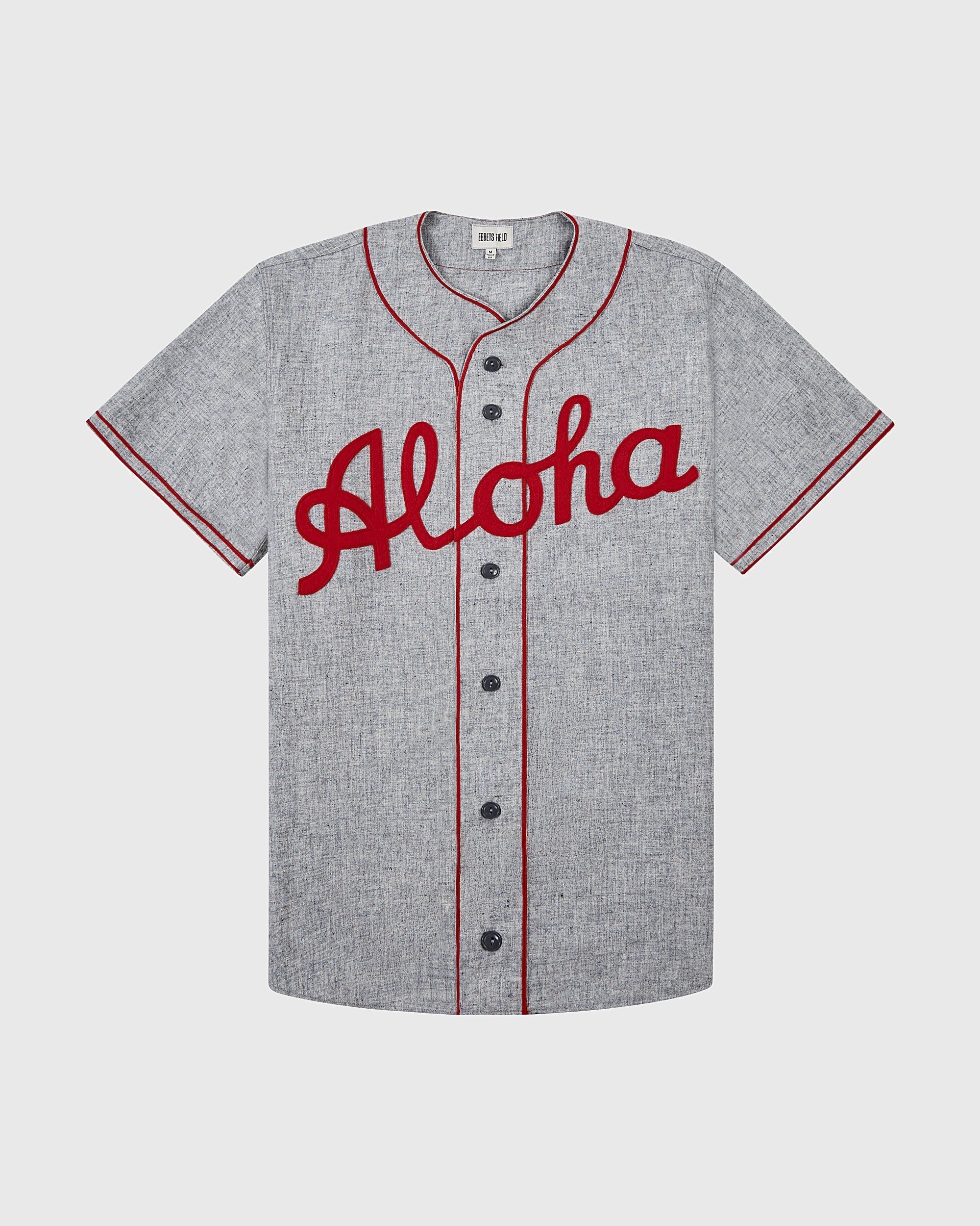 Aloha 100th Infantry 1942 Authentic Wool Road Baseball Jersey