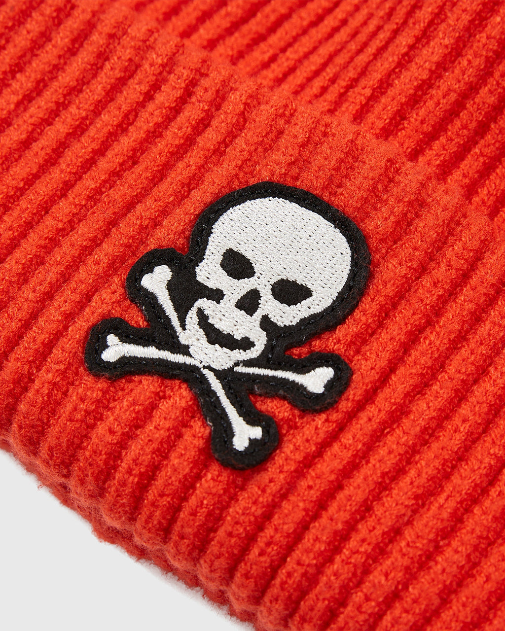 Sioux City Ghosts Embroidered Felt Ribbed Beanie