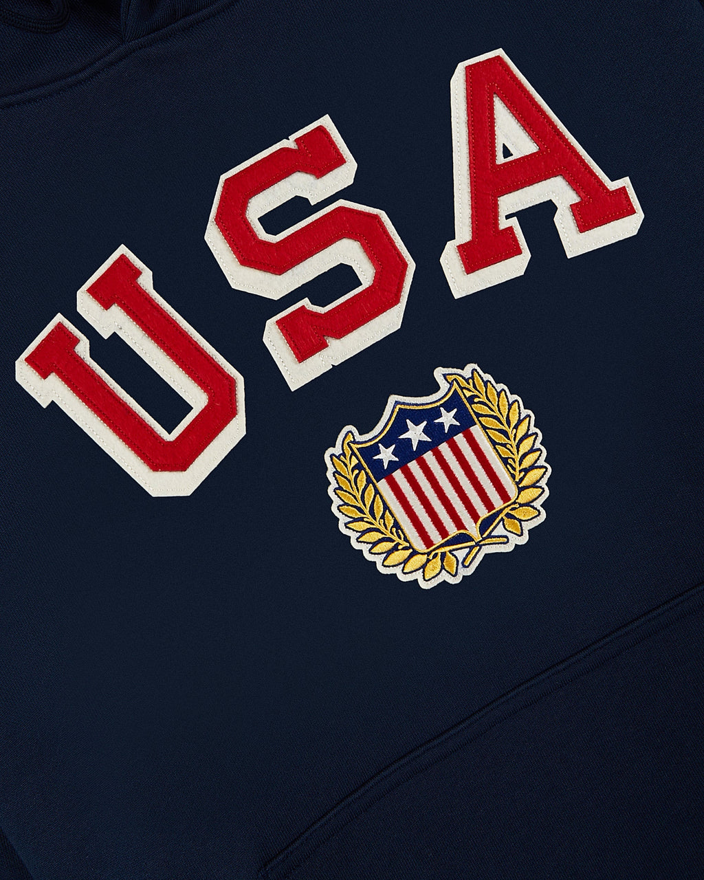 USA 1960 Heavyweight Cotton Terry Pullover Hoodie
