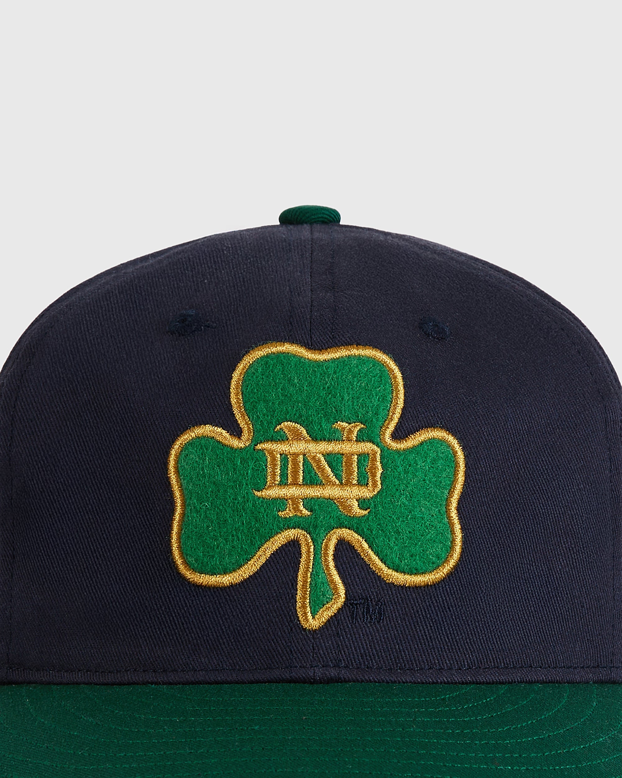 University of Notre Dame Shamrock Cotton Twill Ballcap