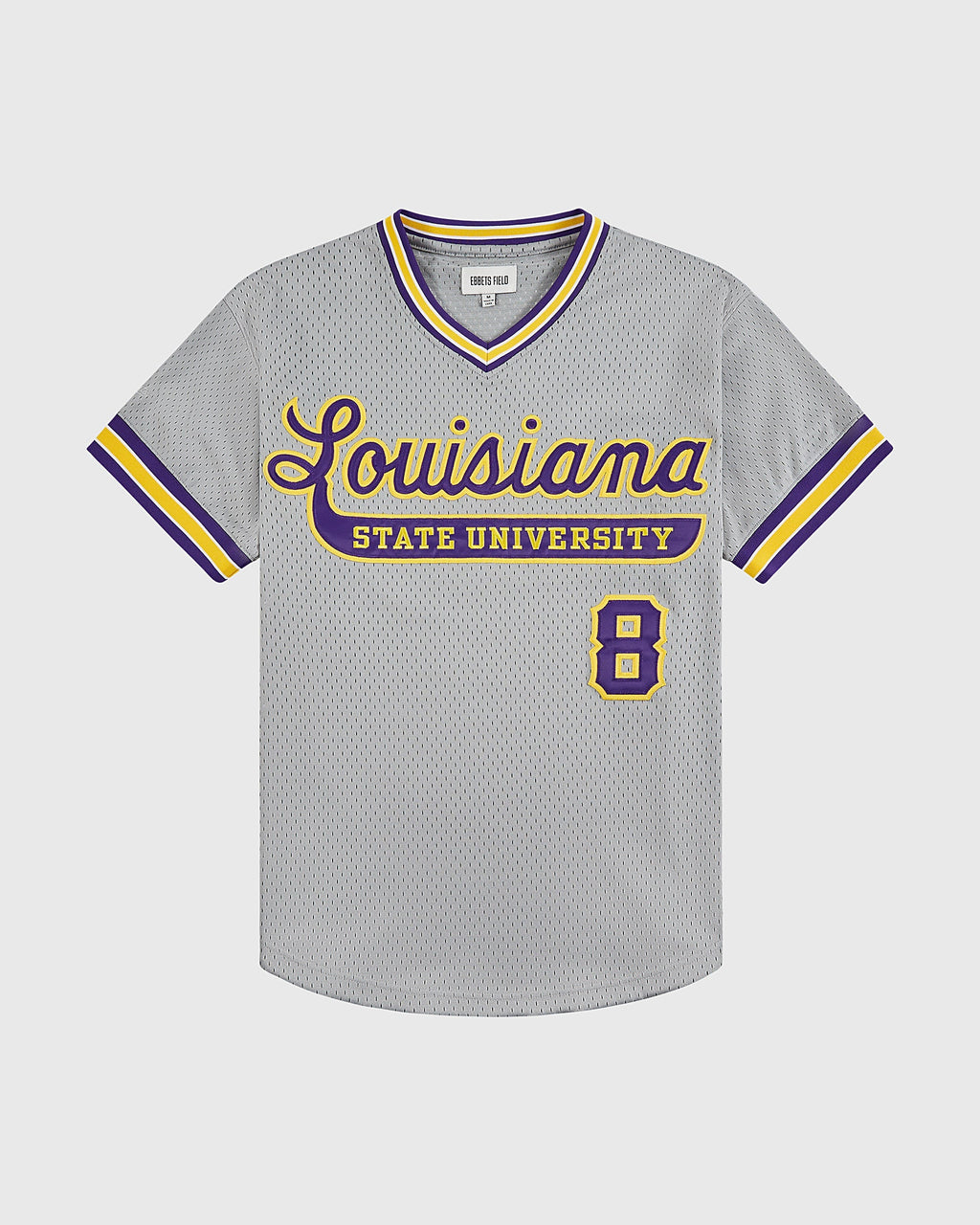 Louisianna State University 1987 V-Neck Mesh Jersey