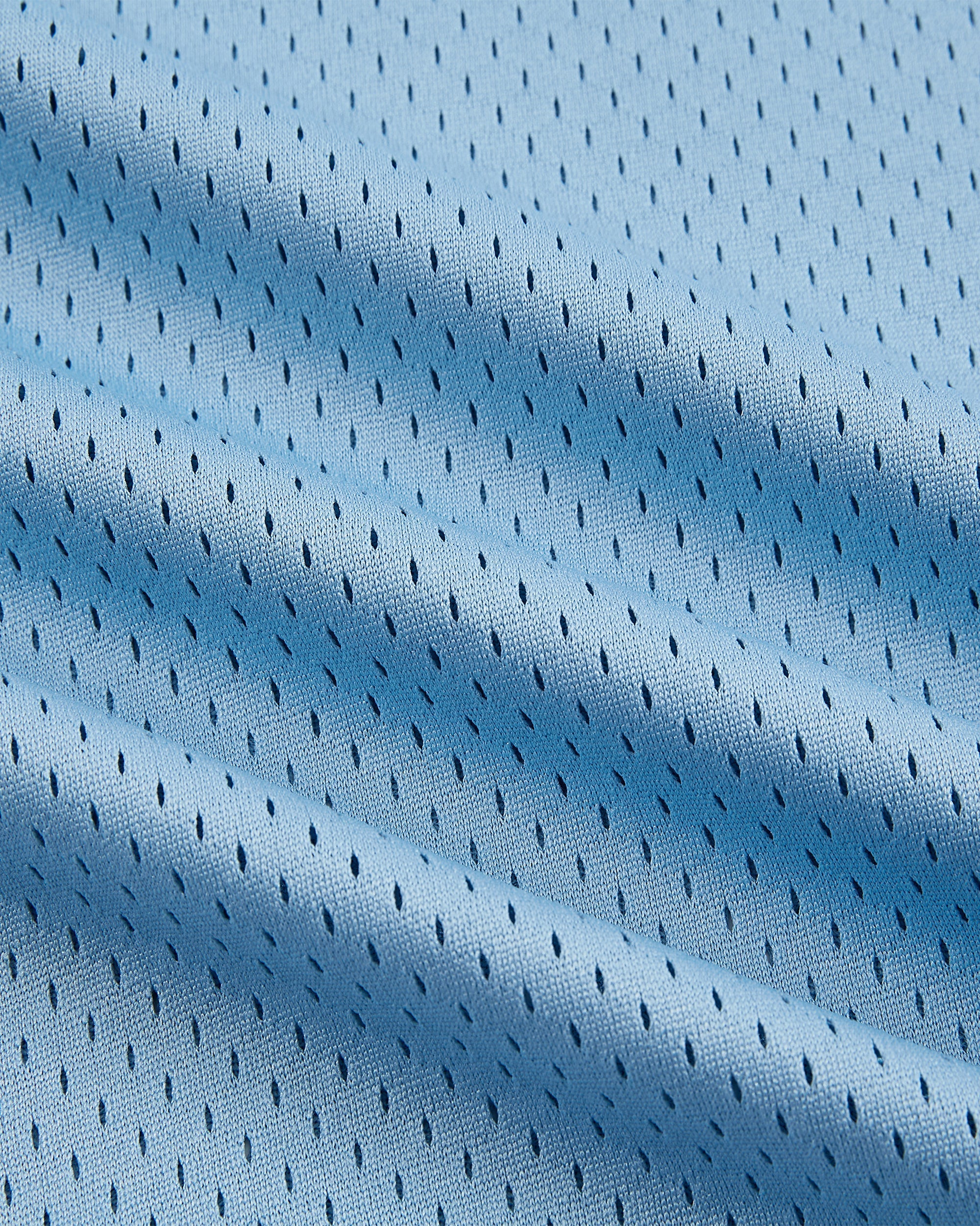 Jackie Robinson Powder Blue V-Neck Mesh Jersey