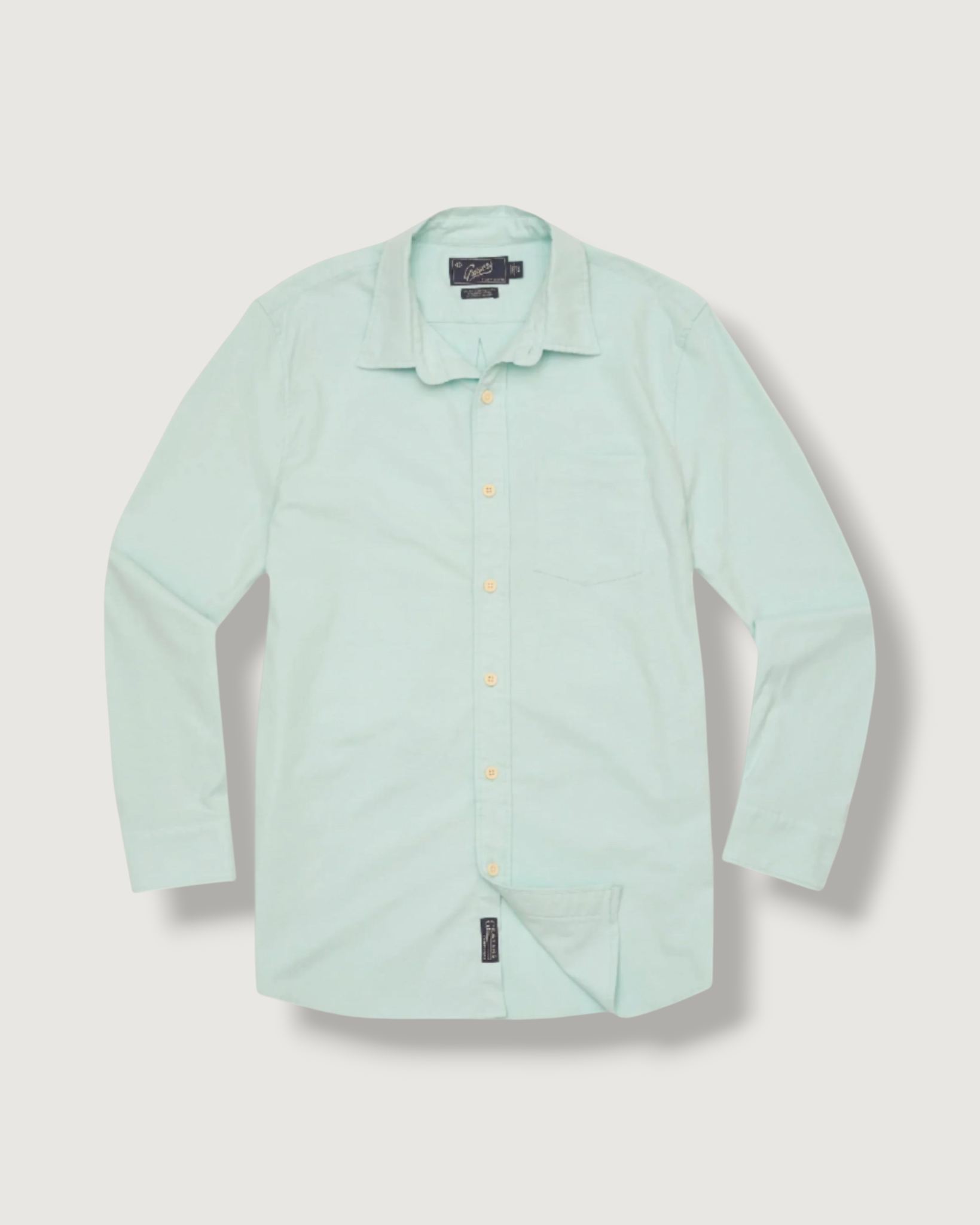 Charles Stretch Oxford Shirt - Seafoam
