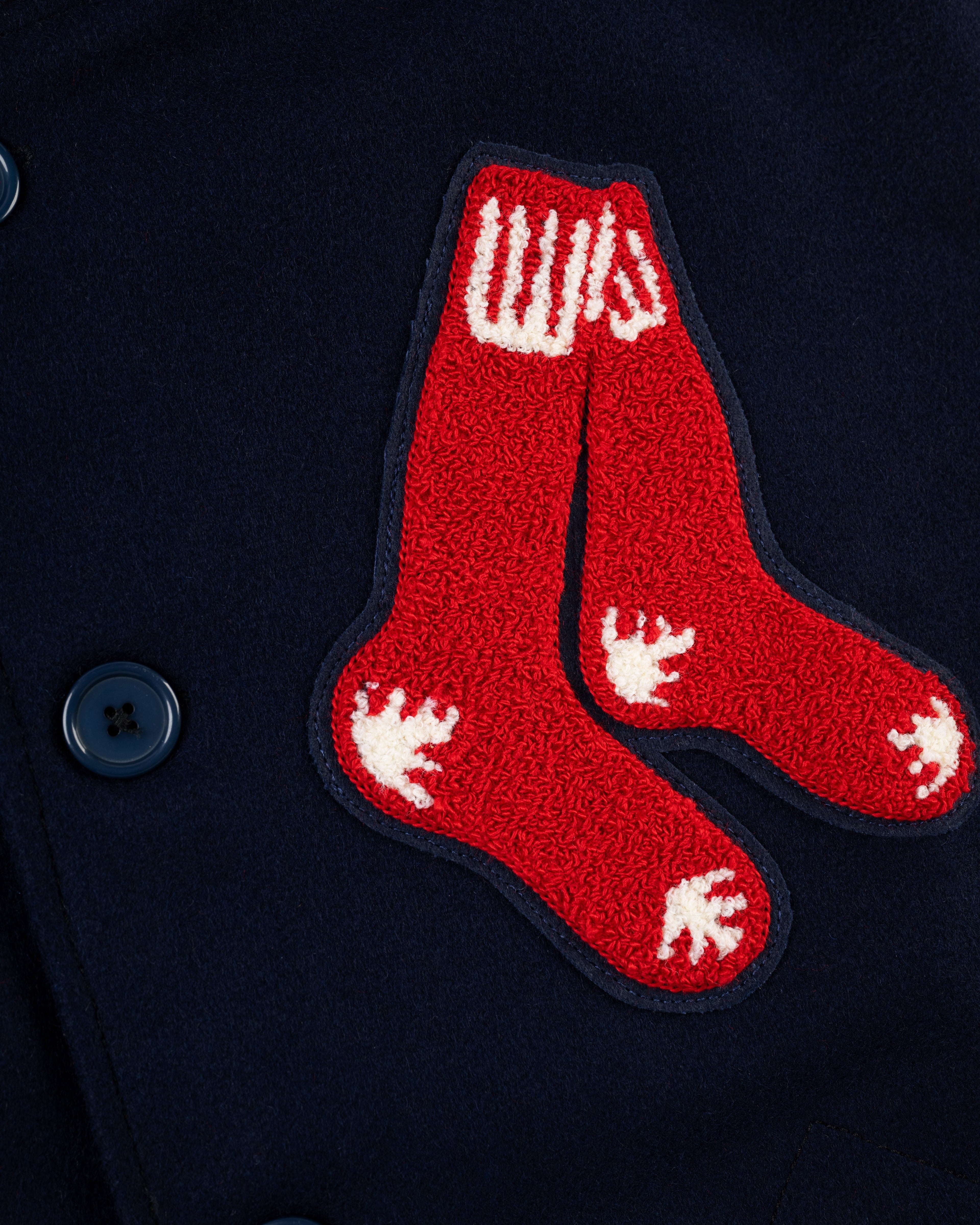 Boston Red Sox 1938 Authentic Wool & Suede Leather Varsity Jacket