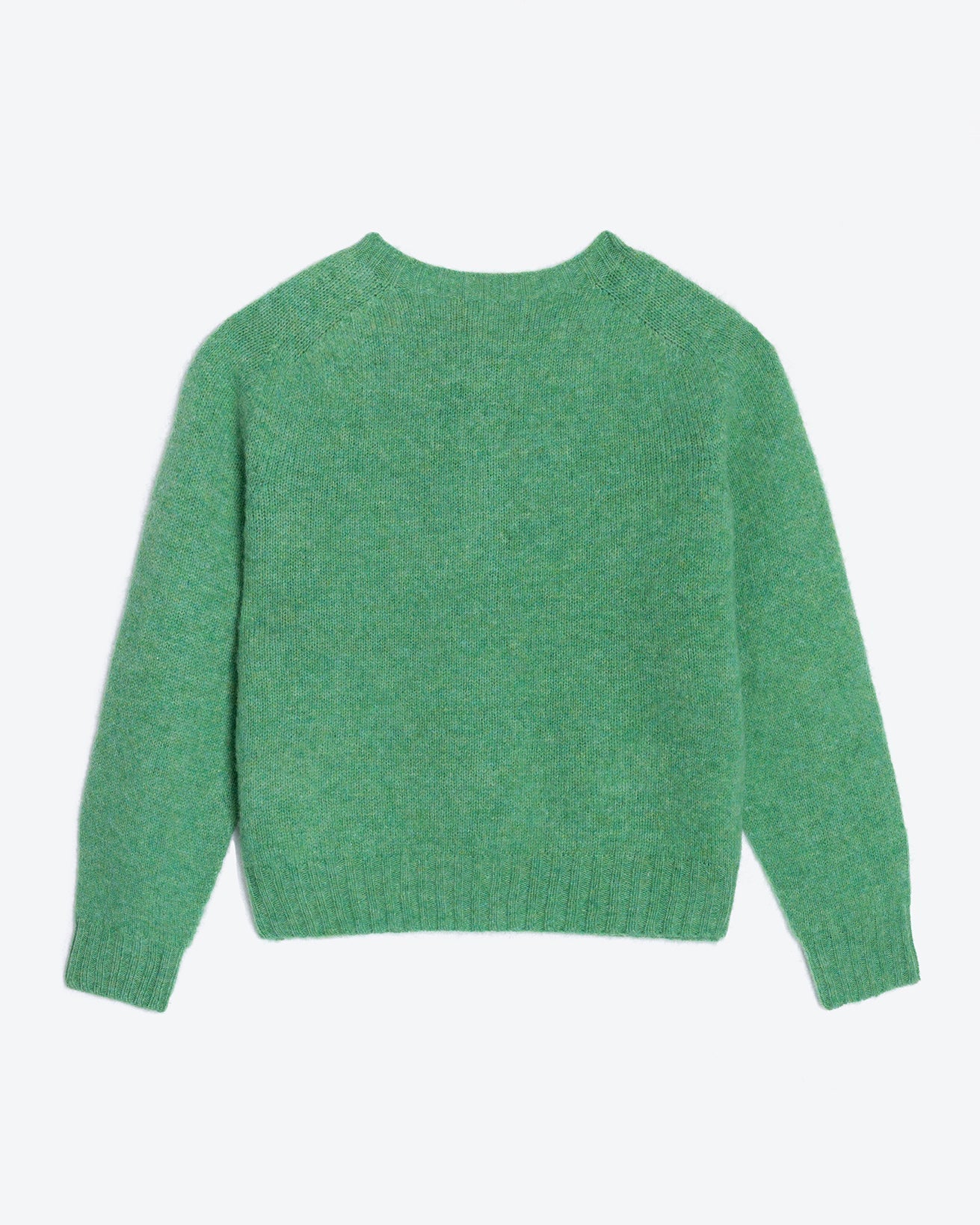 Lowie Mint Brushed Boxy Cardigan
