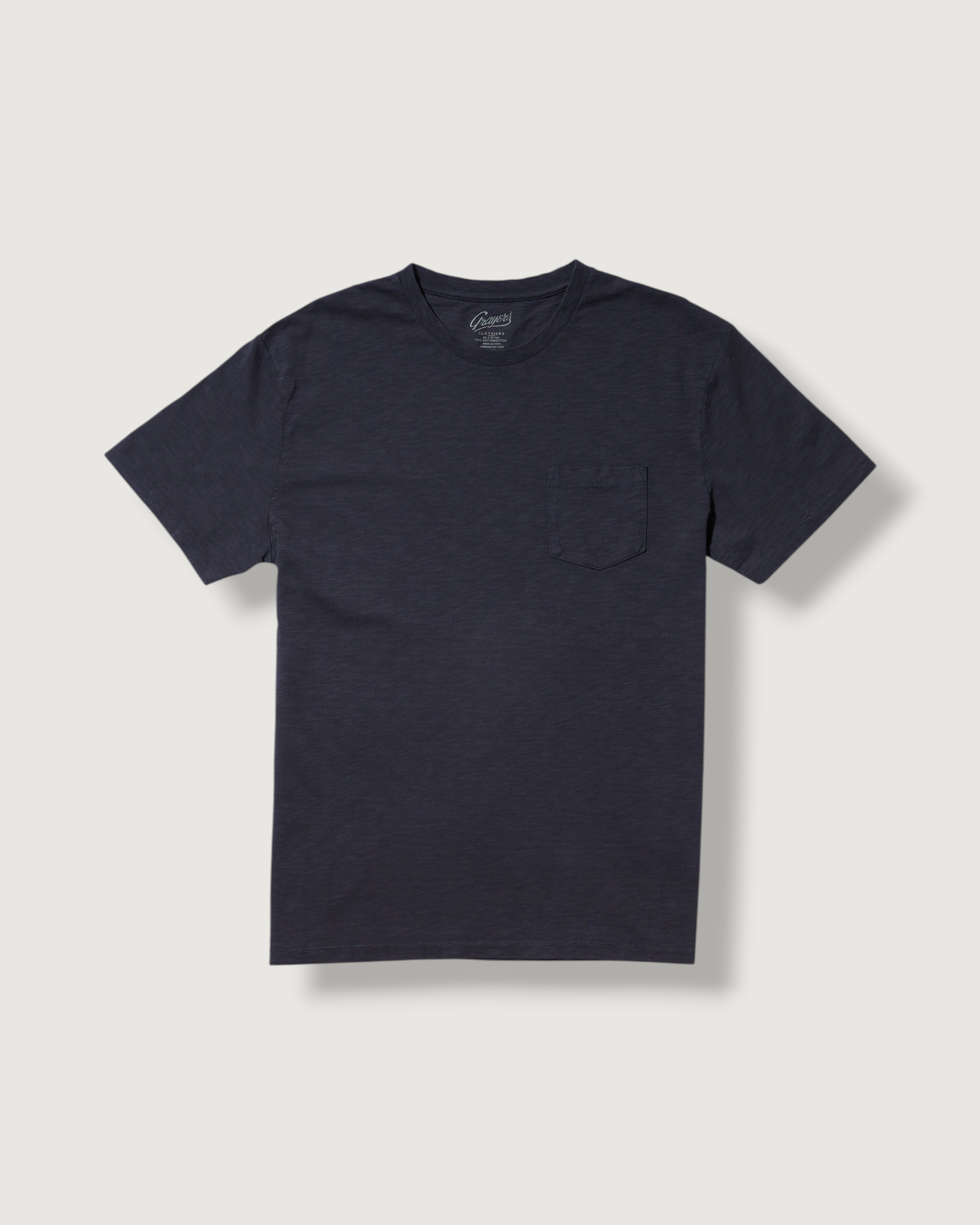 Sunwashed Pocket Tee - Washed Navy