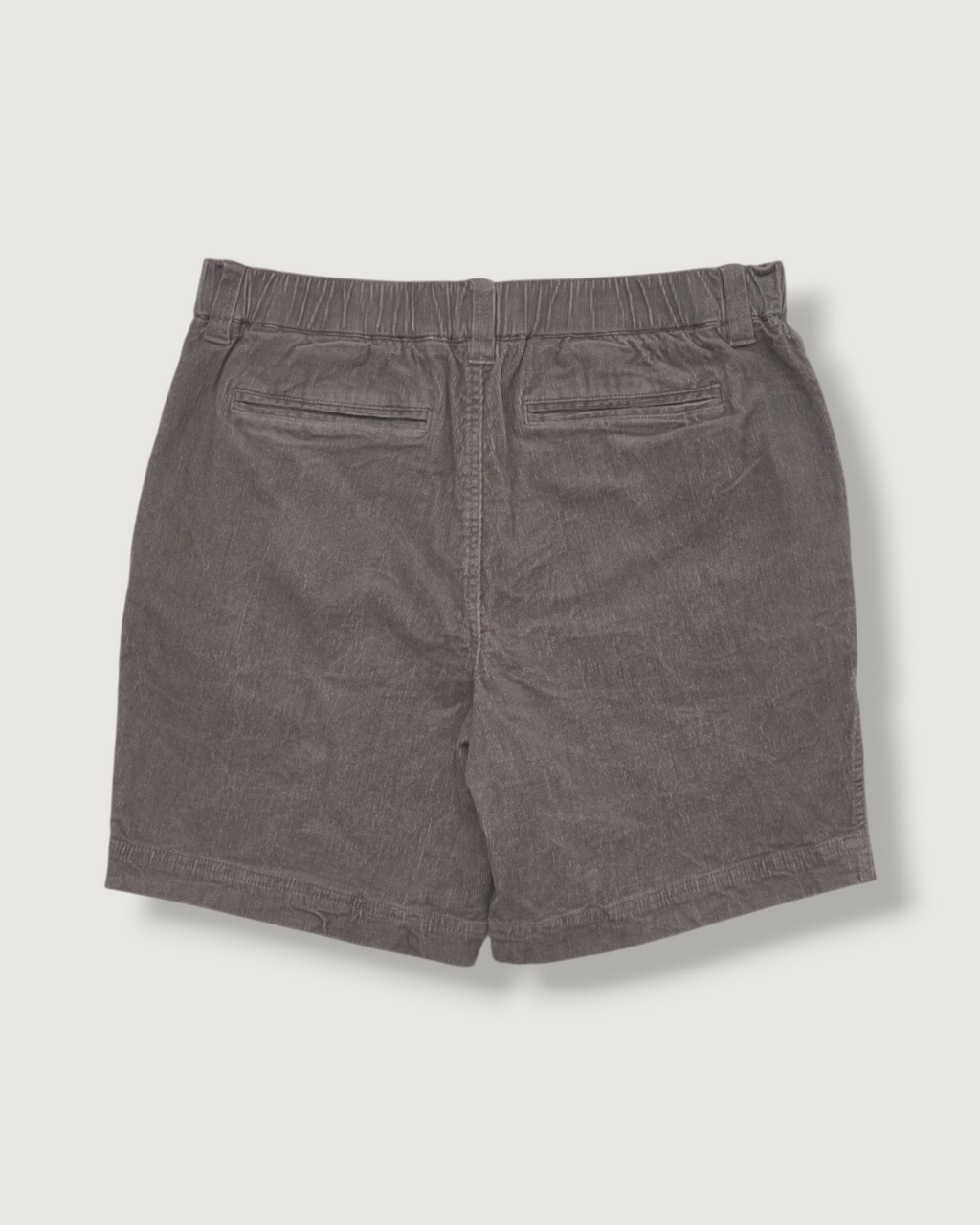Corduroy Trail Shorts 8" - Gray