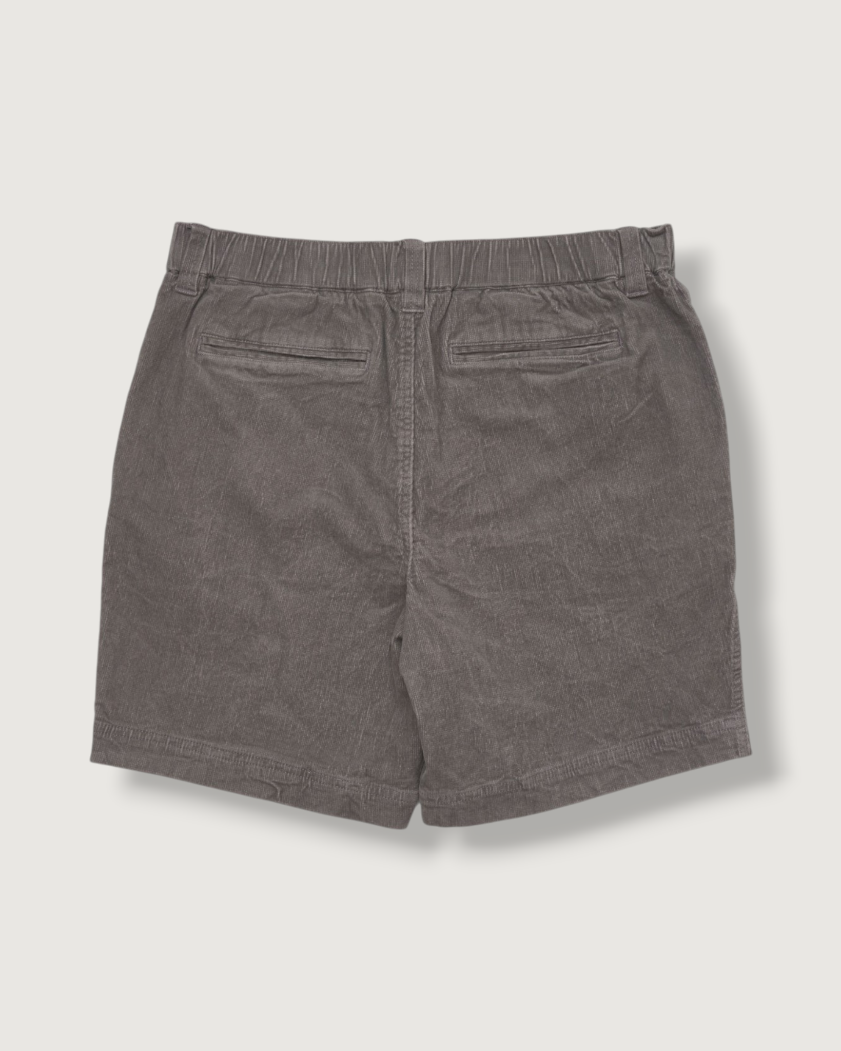 Corduroy Trail Shorts 8" - Gray