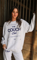 charlie southern: couch club sweatshirt - ash