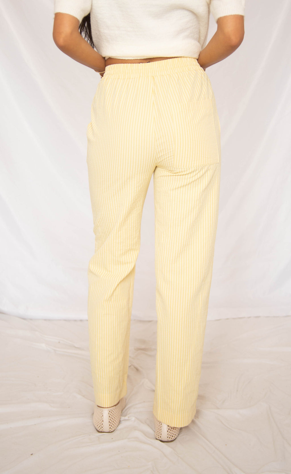 see it through striped pants