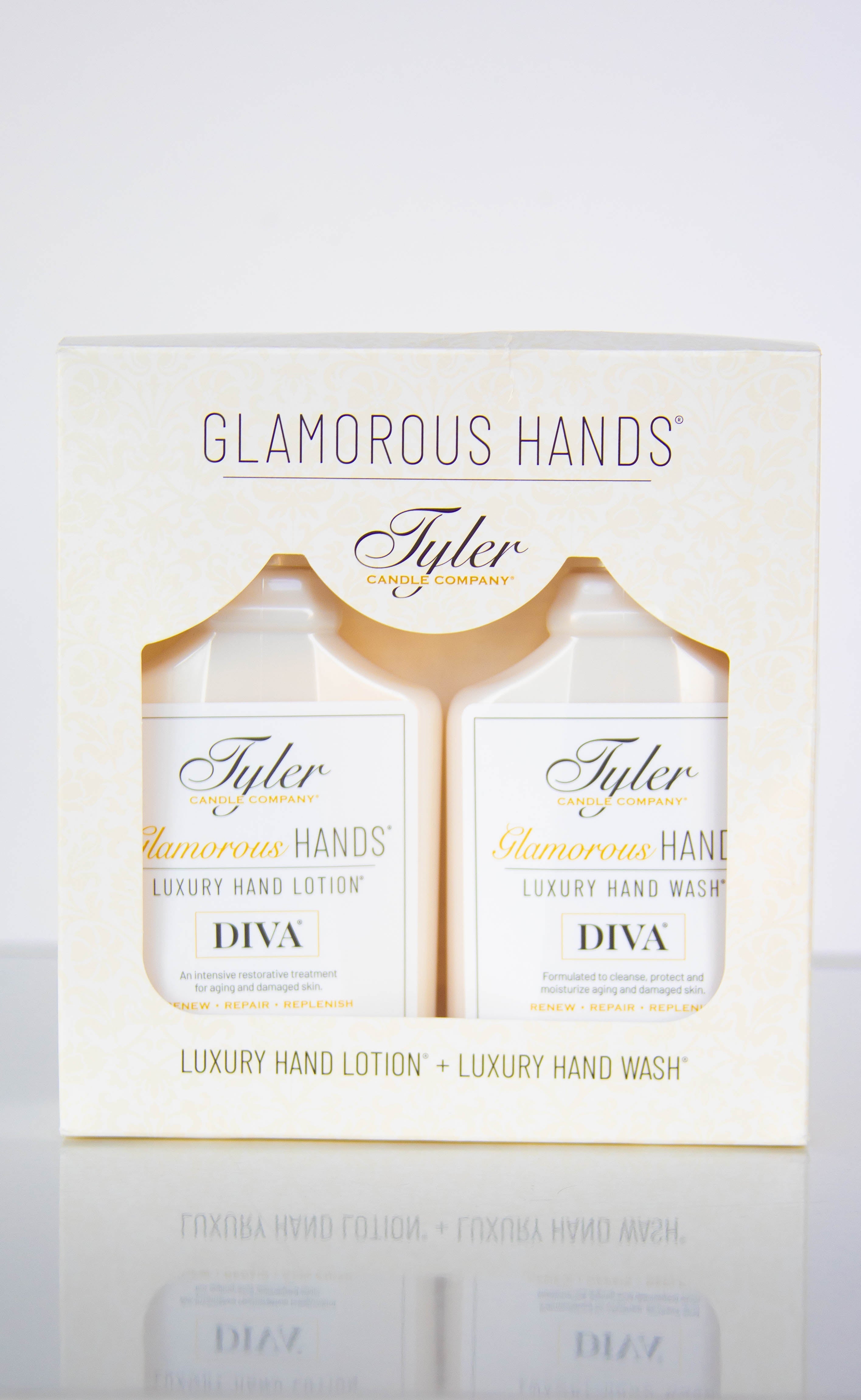 tyler candle co: glamorous hands gift set
