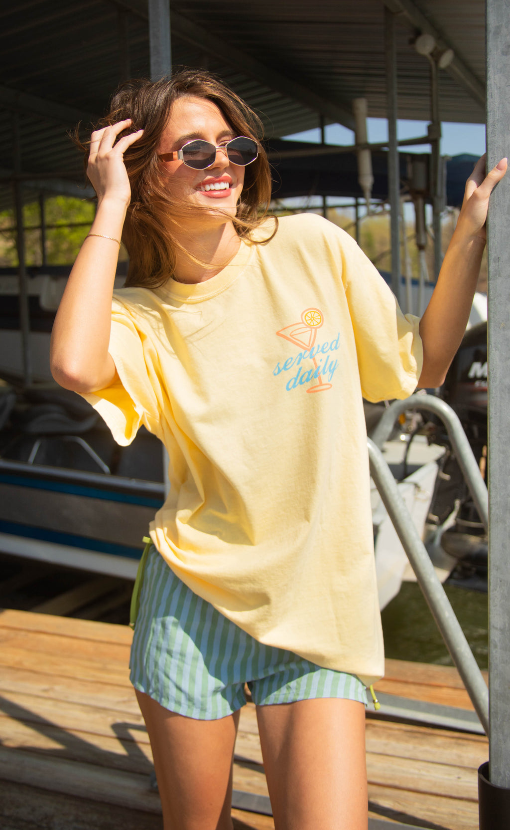charlie southern: docktails tee