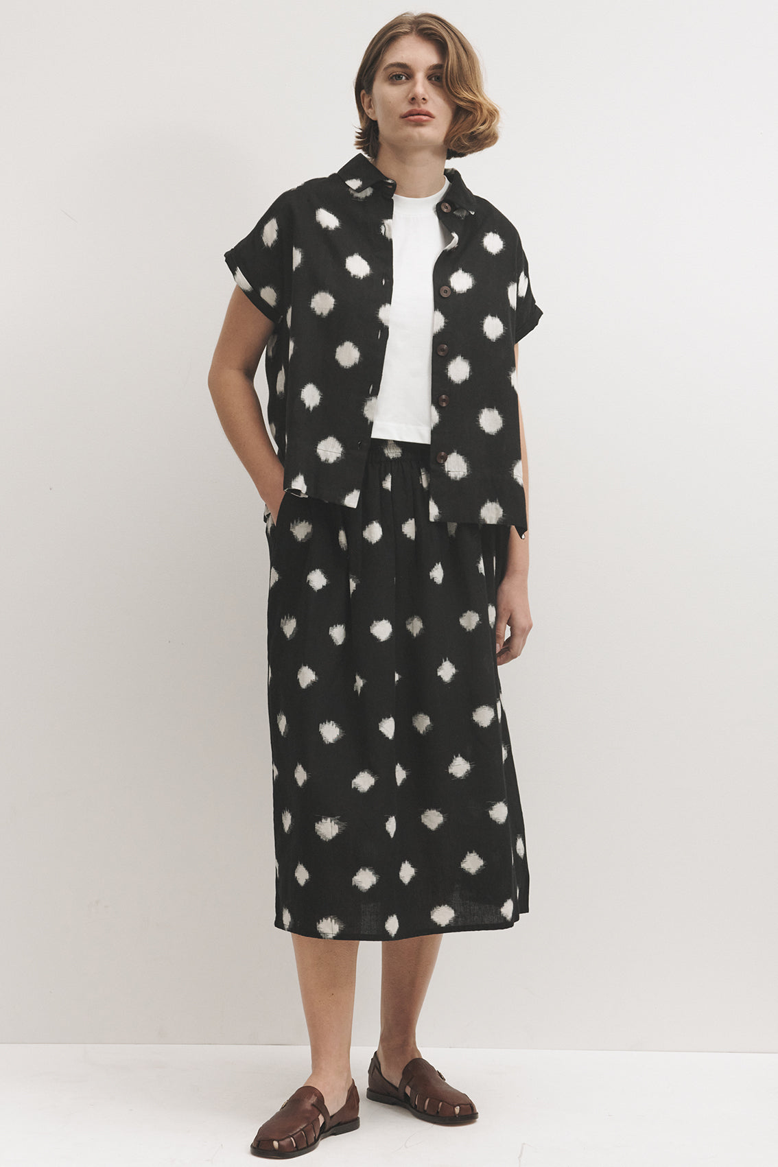 Lowie Ikat Spot Tanya Shirt