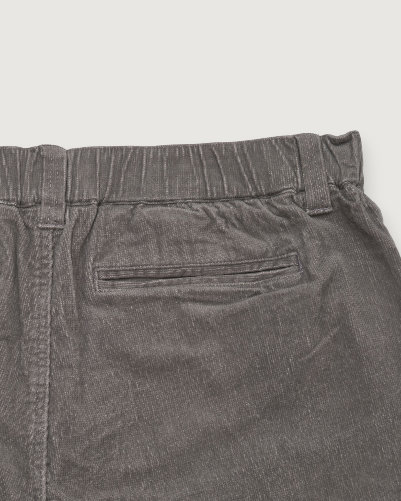 Corduroy Trail Shorts 8" - Gray