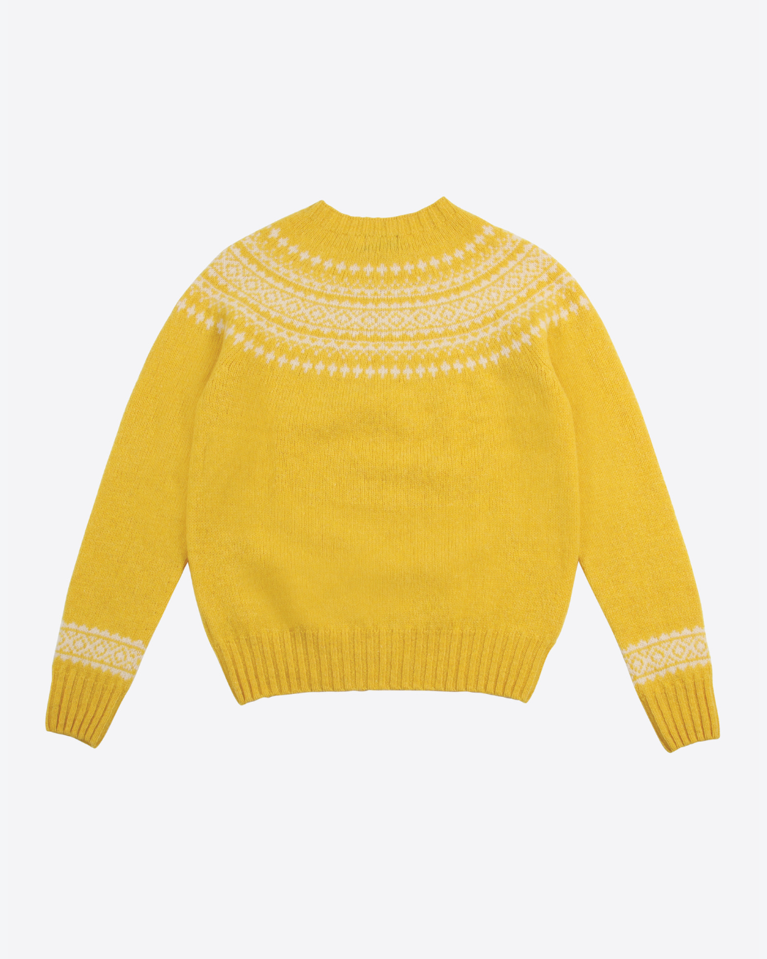 Lowie Yellow Lambswool Snow Jumper