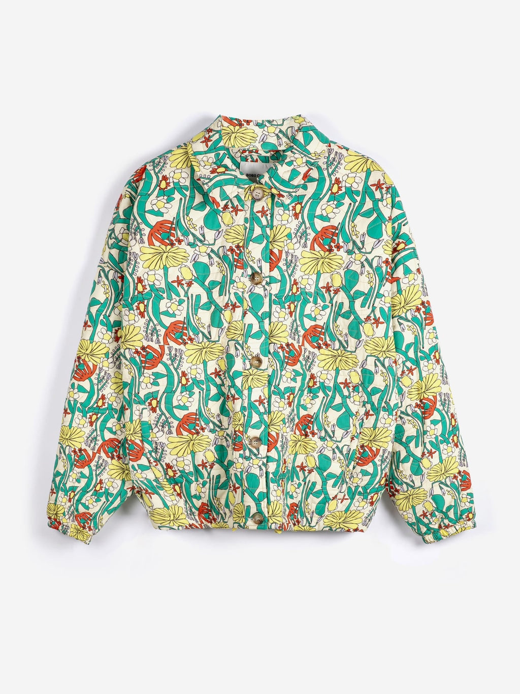 Bobo Choses Herbalist Pattern Quilted Jacket