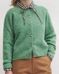 Lowie Mint Brushed Boxy Cardigan
