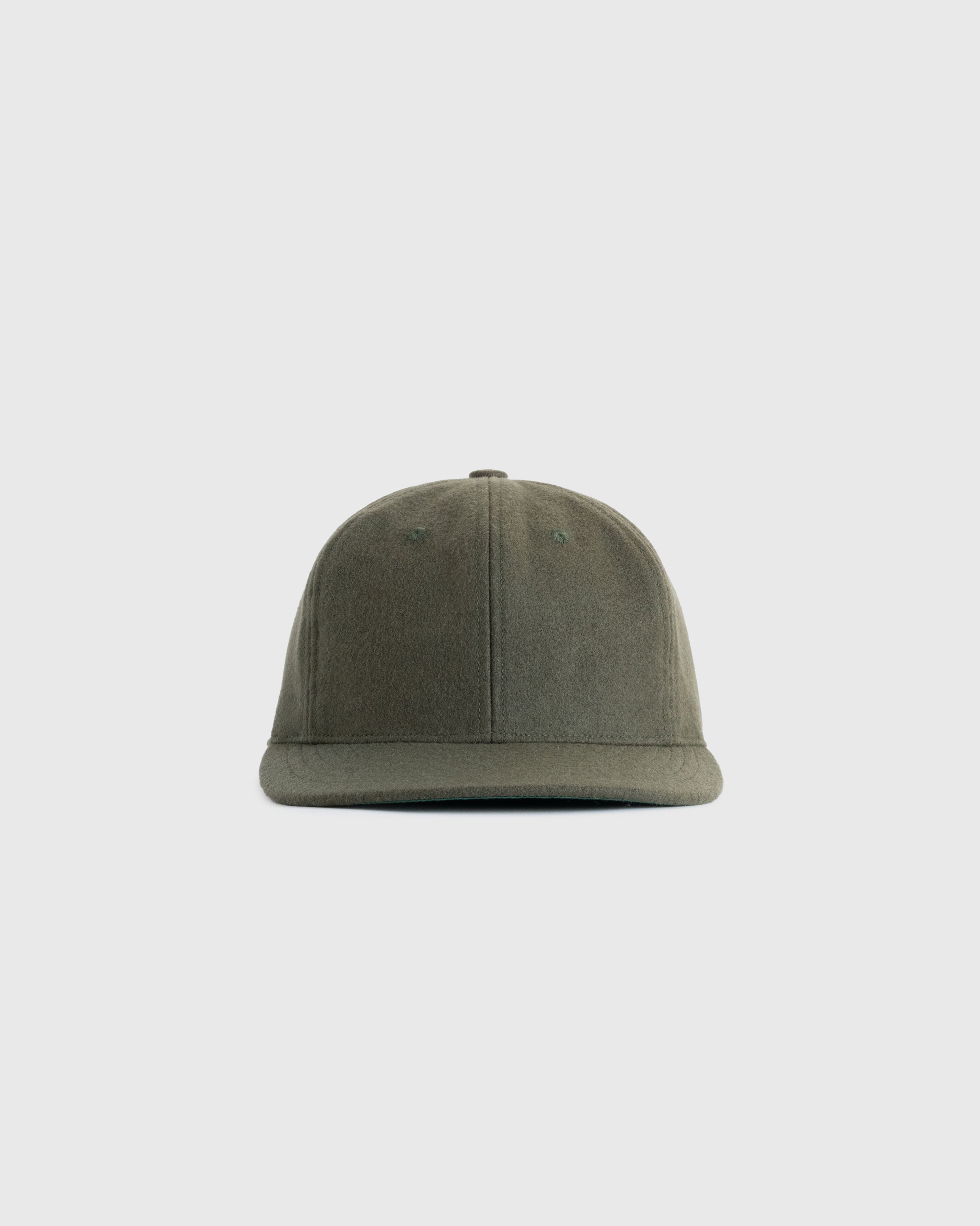 Olive Wool Ballcap