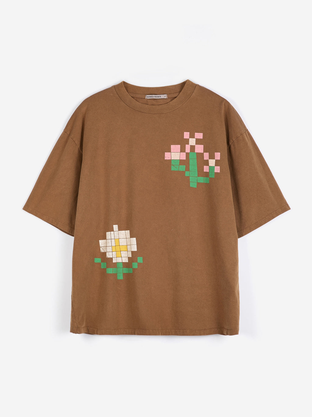 Bobo Choses Pixel Flowers Oversize T-Shirt