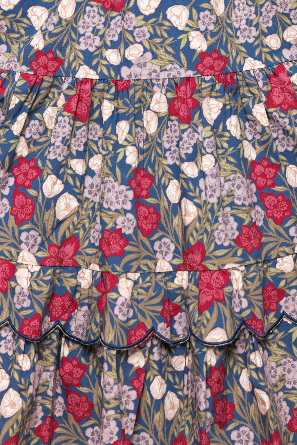 Blossom Dress in Navy Meadow