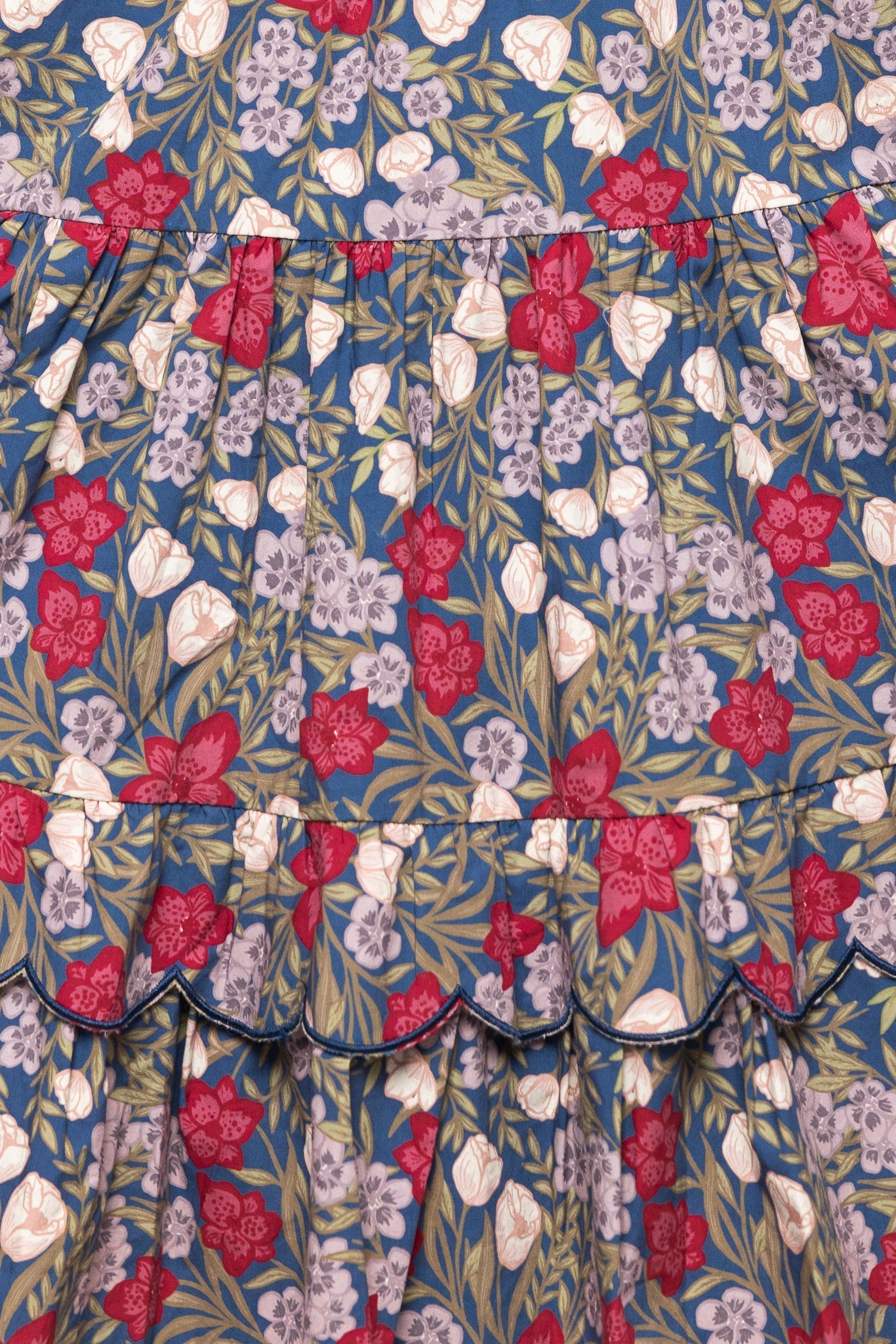 Blossom Dress in Navy Meadow