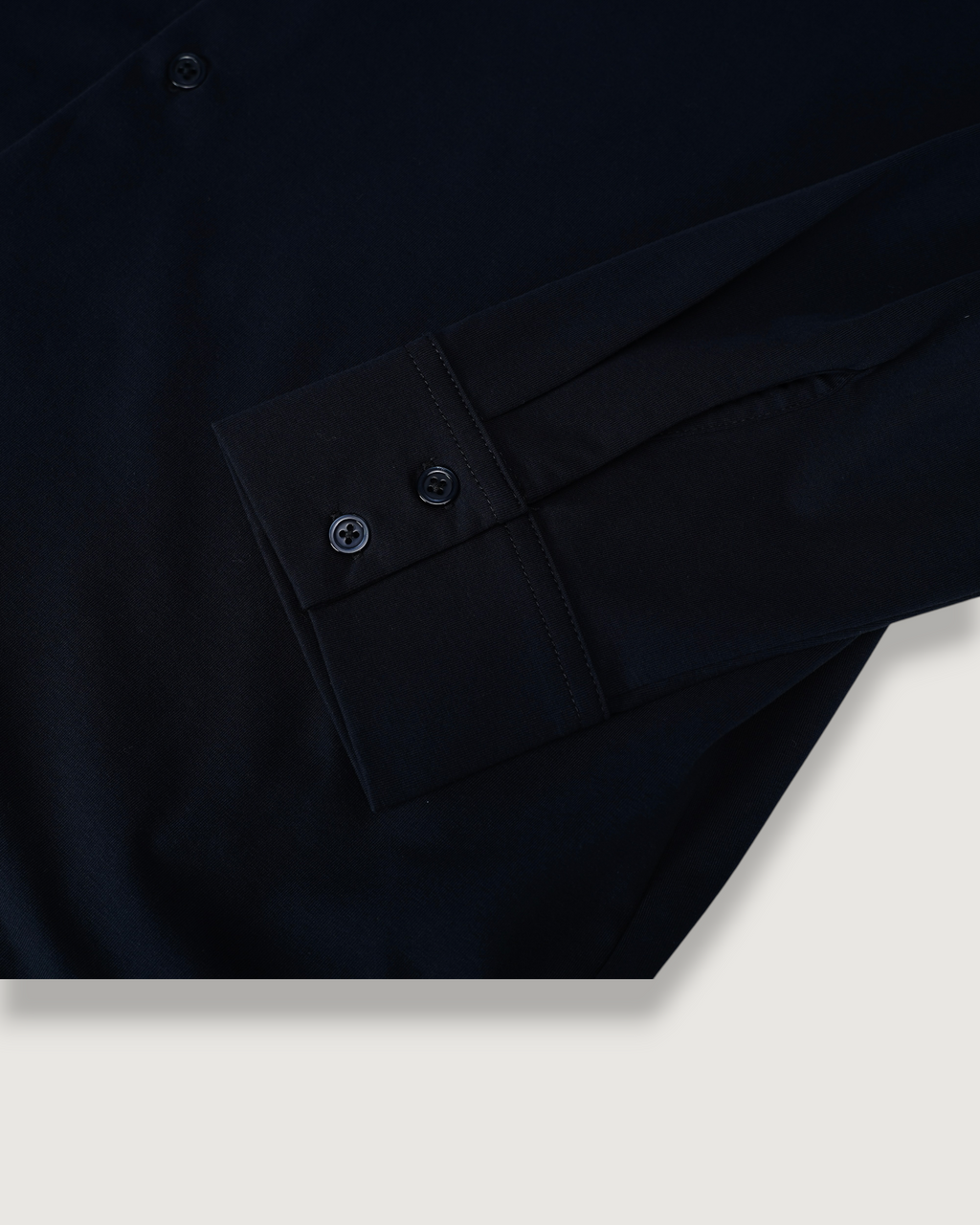 Hackett Cotton Sorona Knit Shirt - Navy