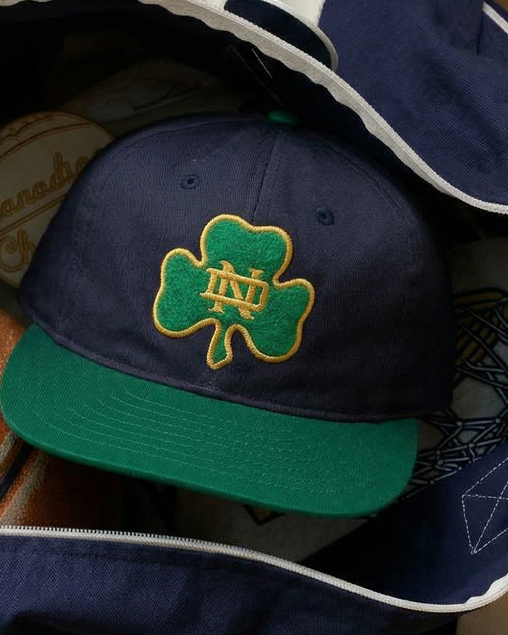 University of Notre Dame Shamrock Cotton Twill Ballcap
