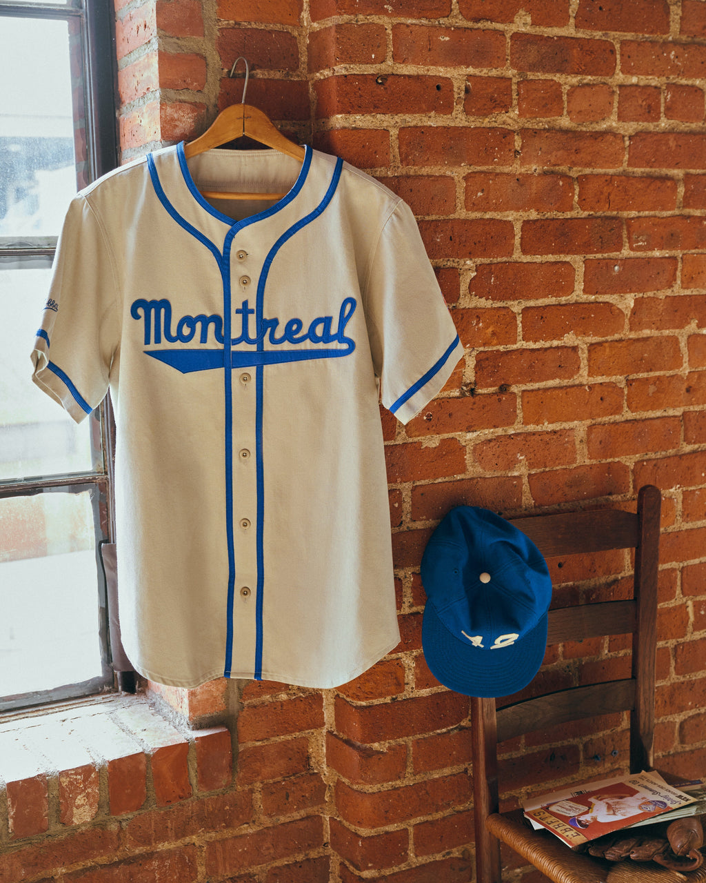 Montreal Royals Cotton Twill Baseball Jersey