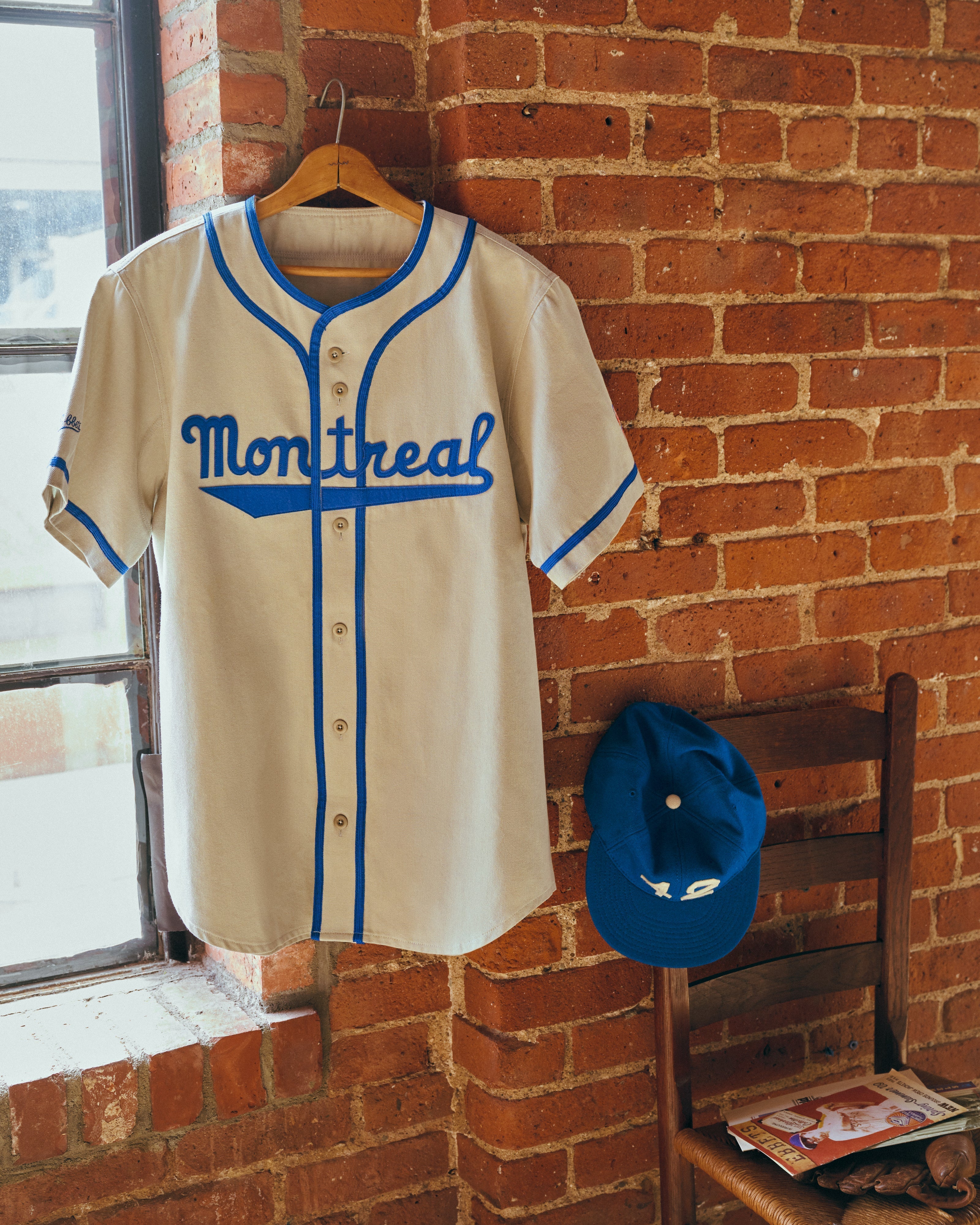 Montreal Royals Cotton Twill Baseball Jersey