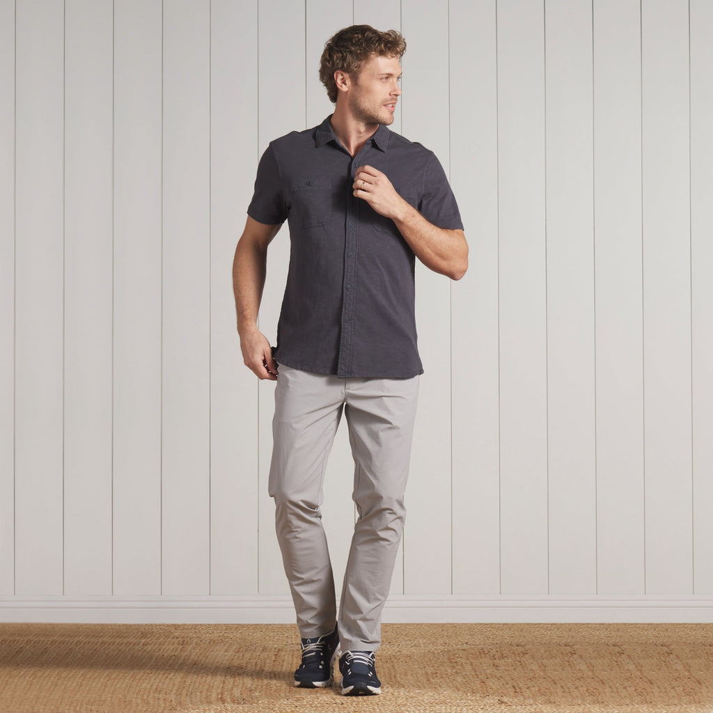 Hybrid Traveller Stretch Nylon Pants - Harbor Mist