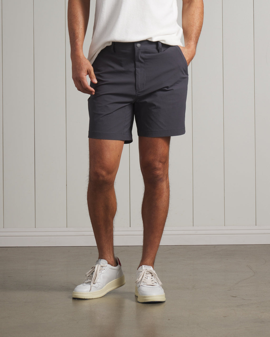 Hybrid Everyday Shorts 7" - Asphalt