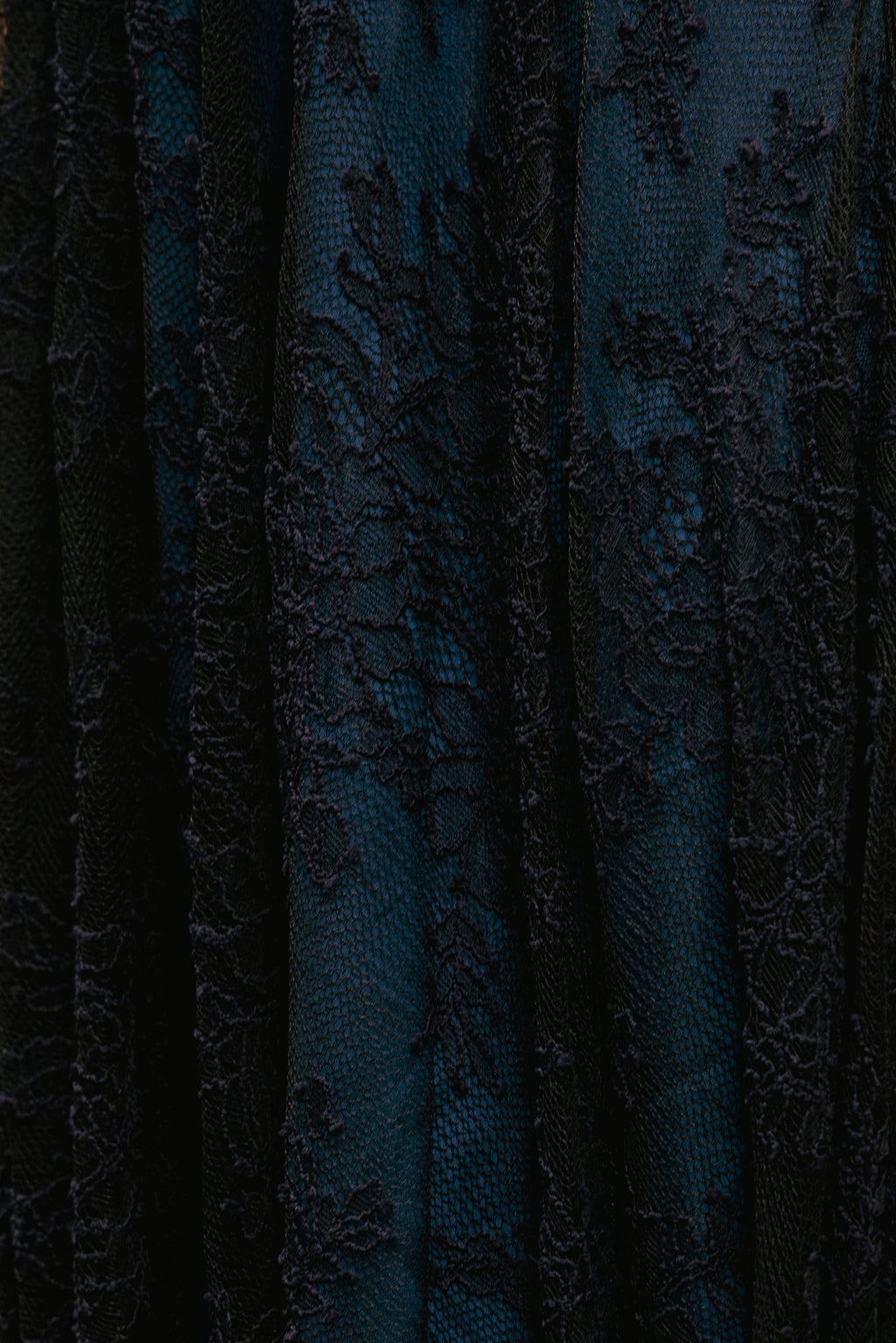 Isadora Dress in Navy & Black