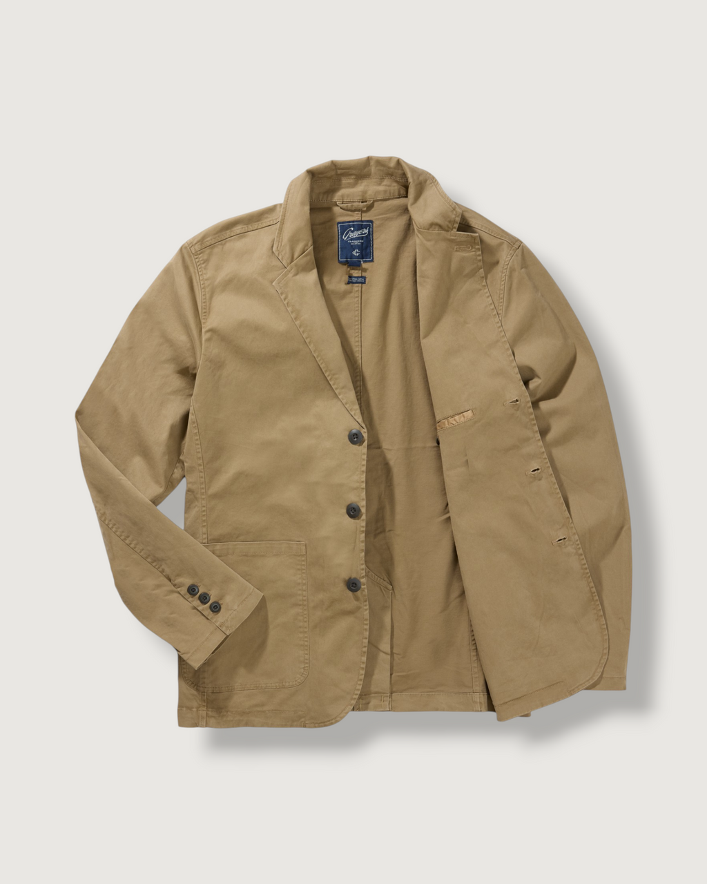 Thompson Flex Stretch Blazer - Khaki