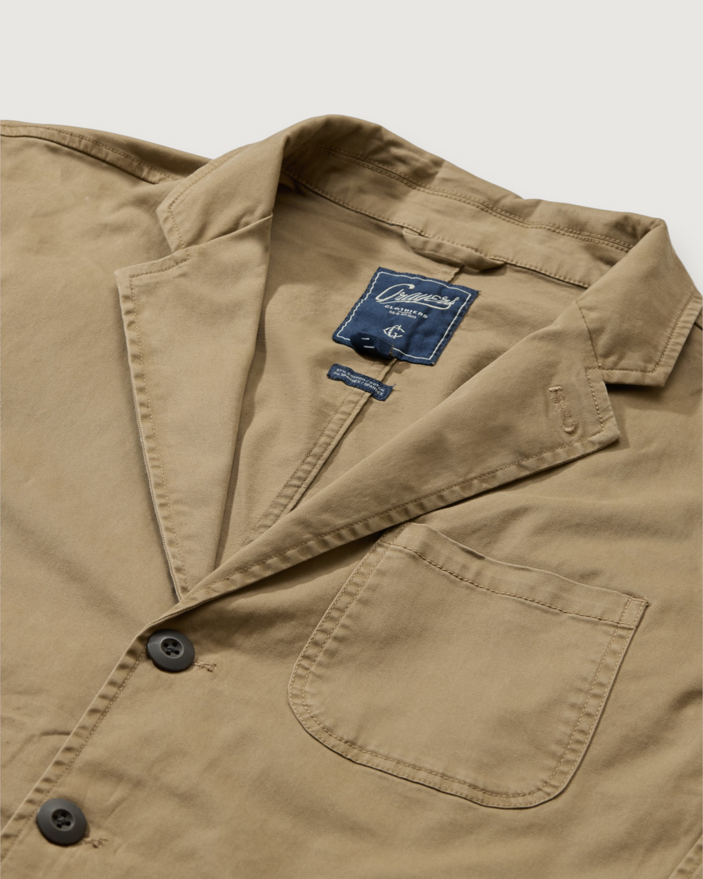 Thompson Flex Stretch Blazer - Khaki