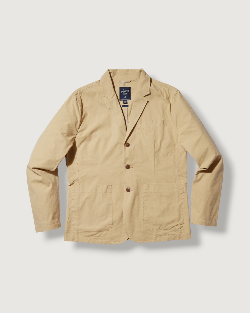 Mercer Cotton Blazer - Biscotti