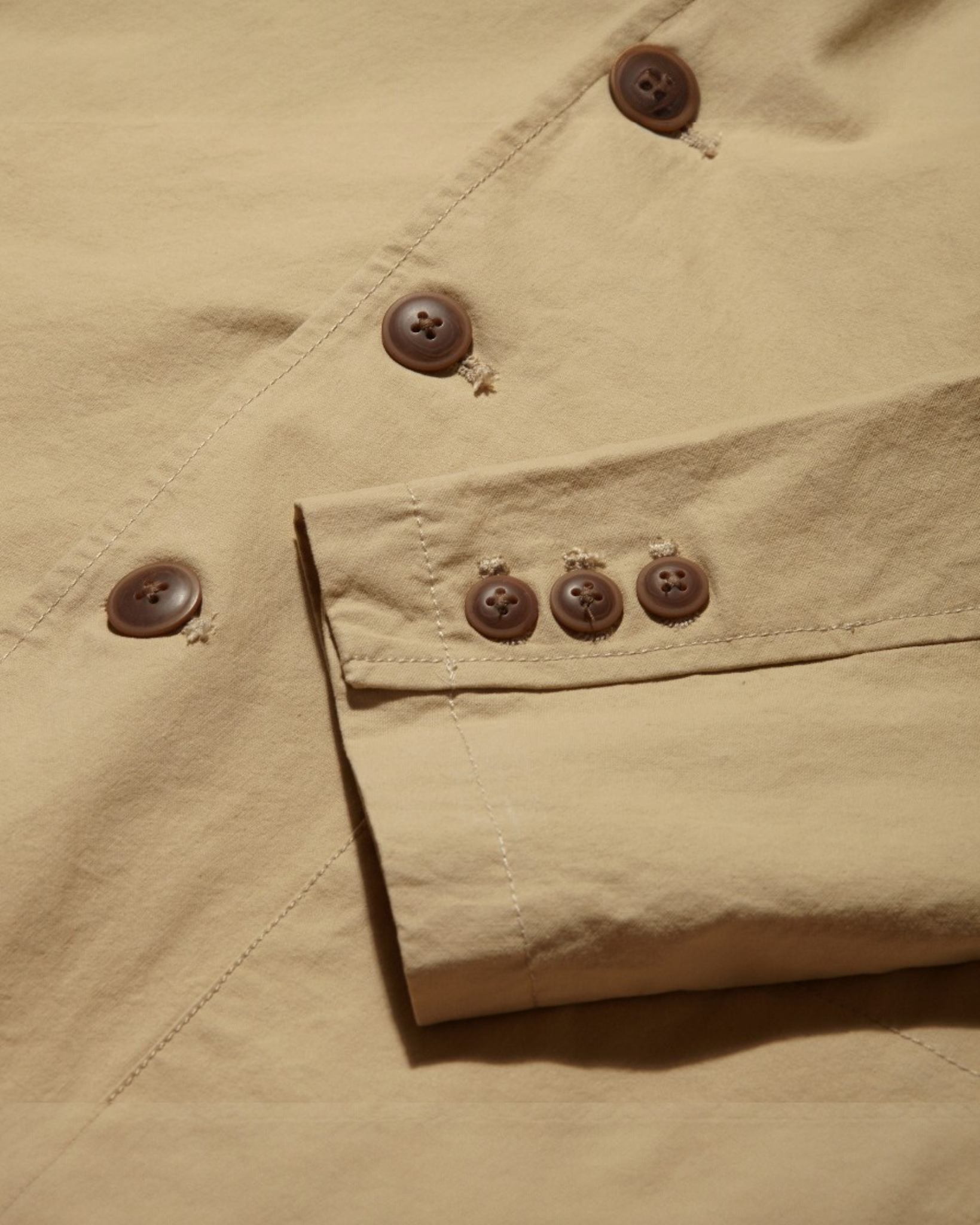 Mercer Cotton Blazer - Biscotti