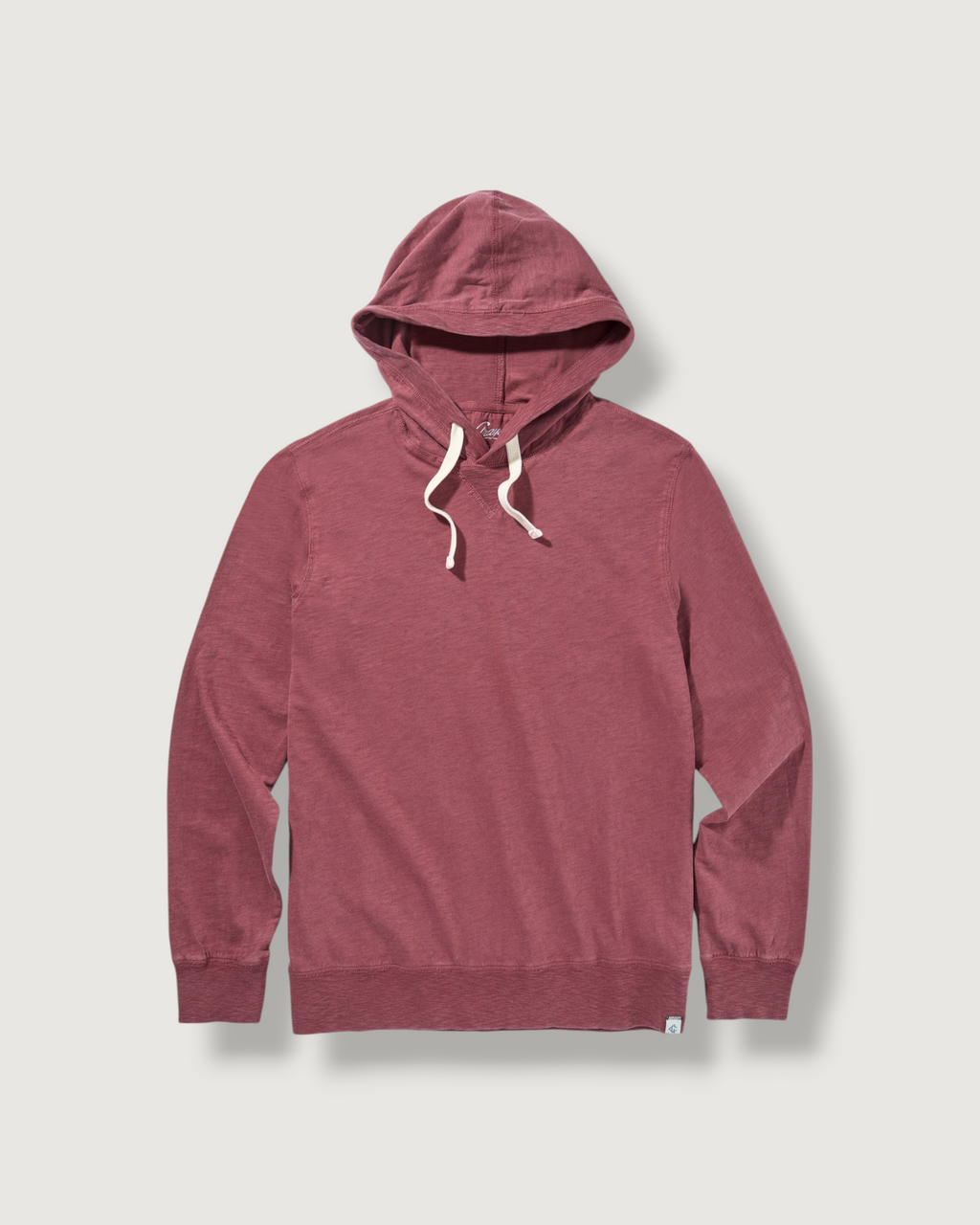 Hewitt Garment Dyed Hoodie - Brandy