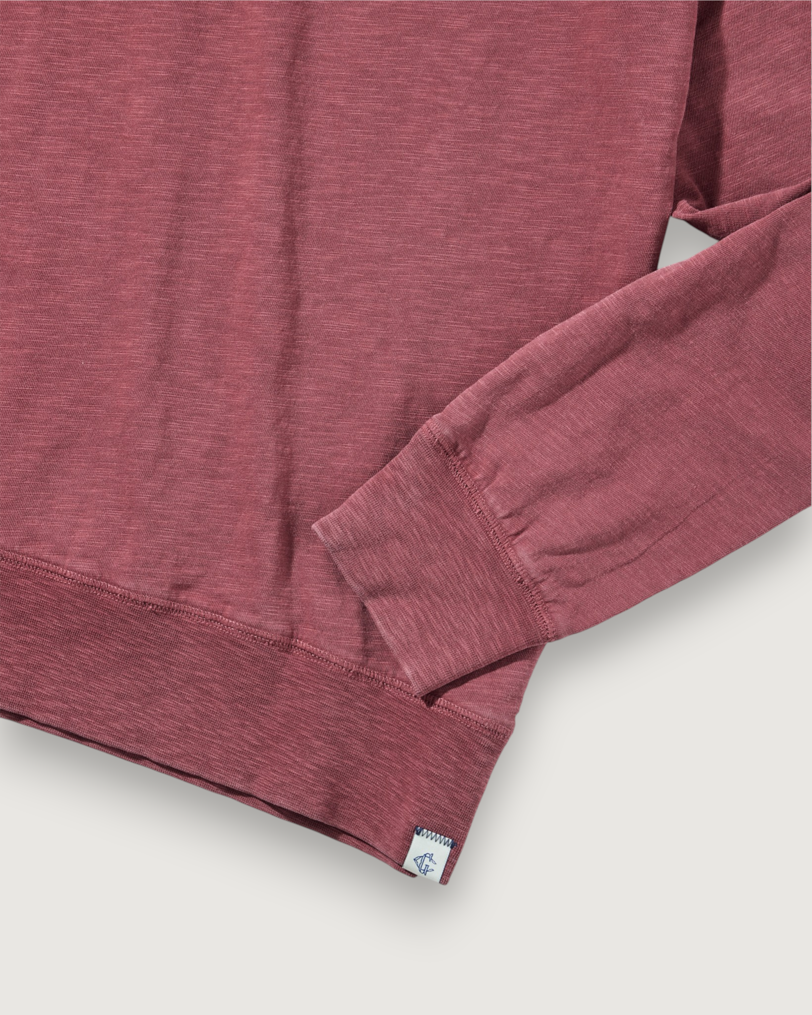 Hewitt Garment Dyed Hoodie - Brandy