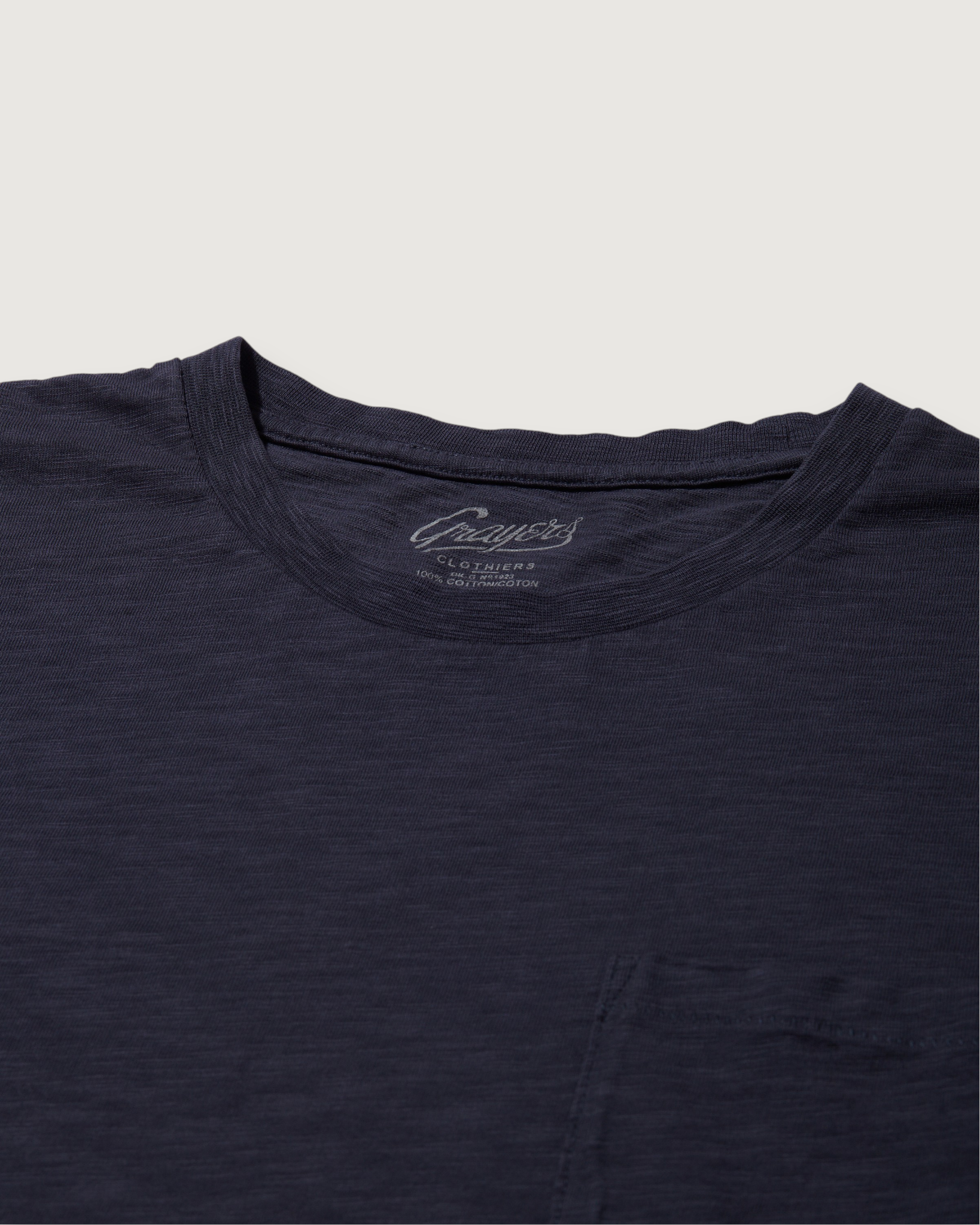 Sunwashed Pocket Tee - Washed Navy