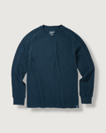 Brawny Waffle Crew - Blue Graphite
