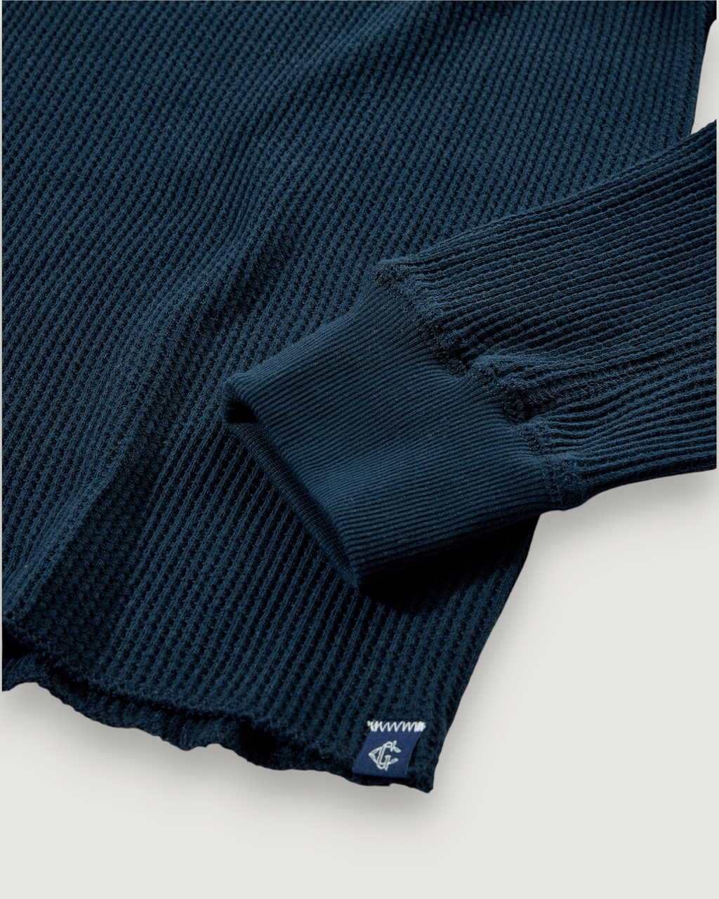 Brawny Waffle Crew - Blue Graphite