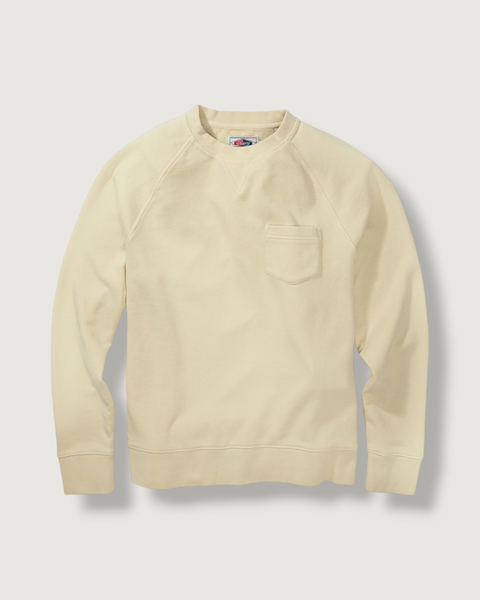 Sunfaded Terry Crew - Vaporous Gray