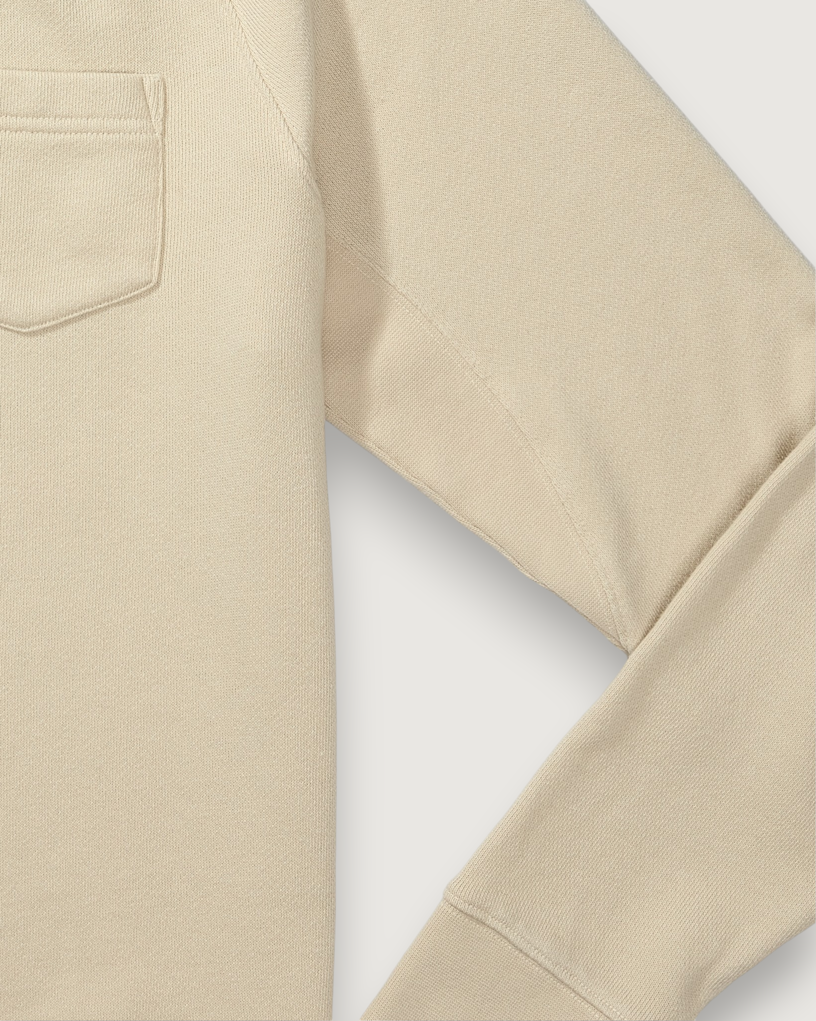 Sunfaded Terry Crew - Vaporous Gray
