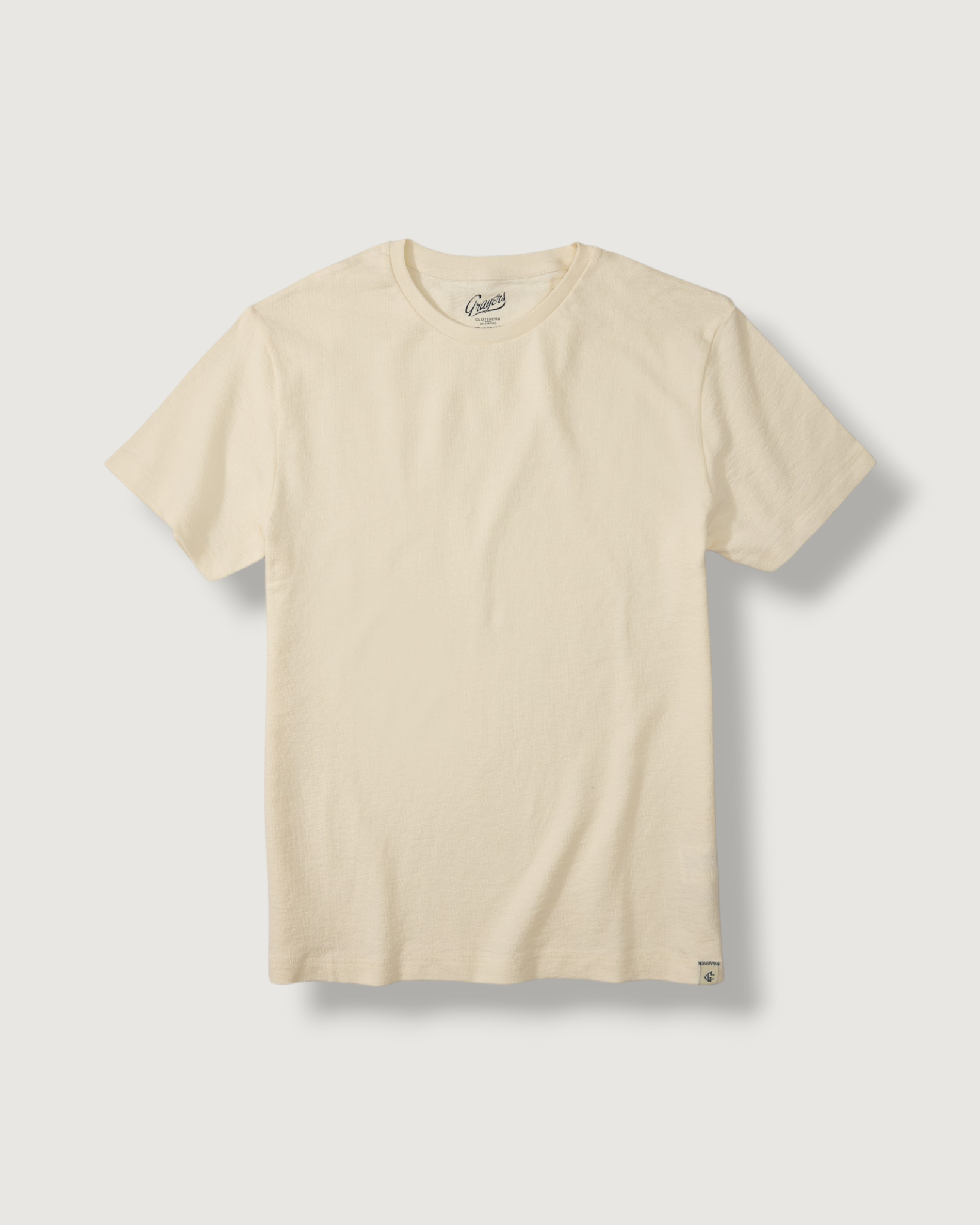 Baja Loopback Short Sleeve Tee - Sand