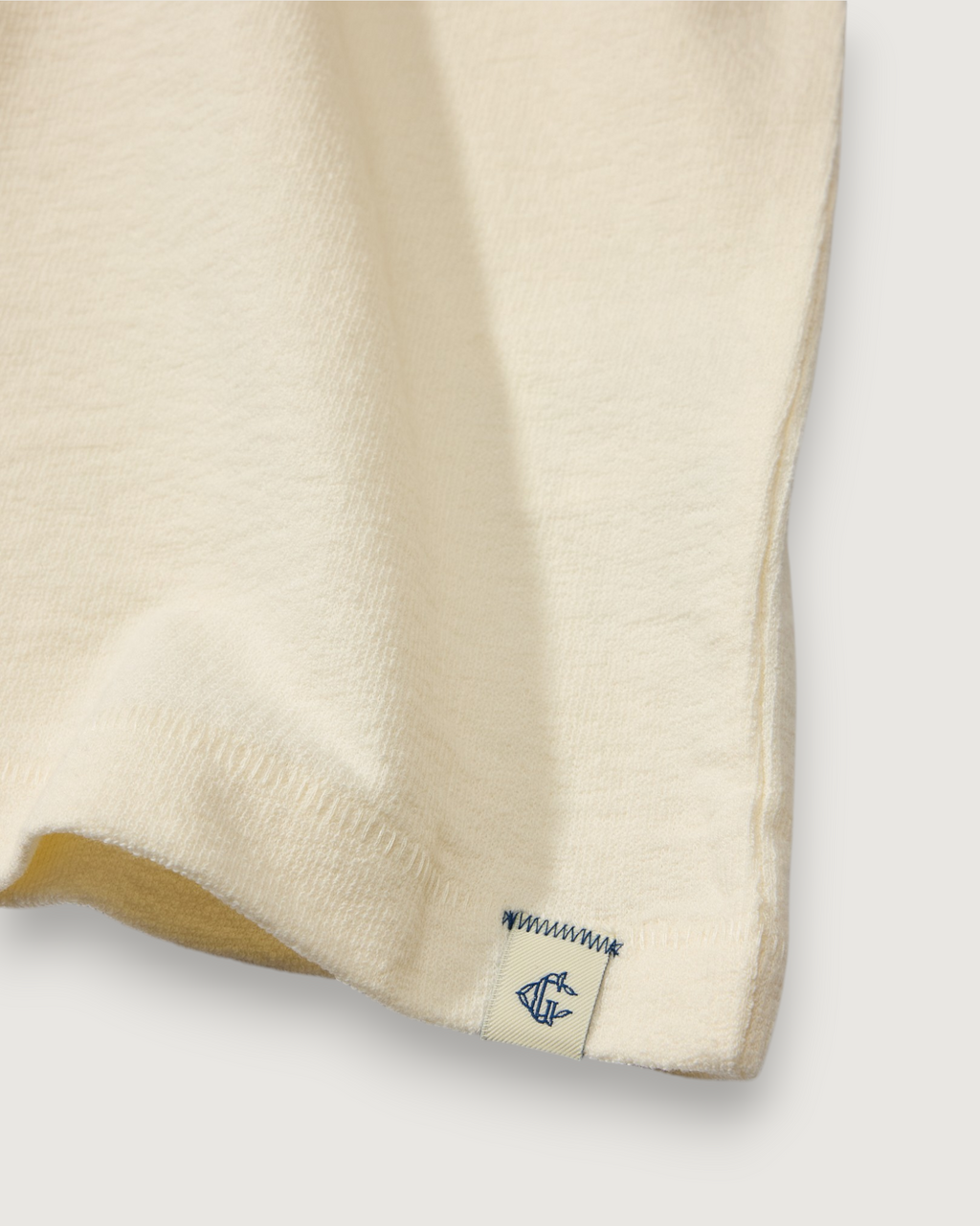 Baja Loopback Short Sleeve Tee - Sand
