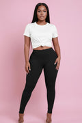 The 30 Second Set - White/Black Short Sleeve